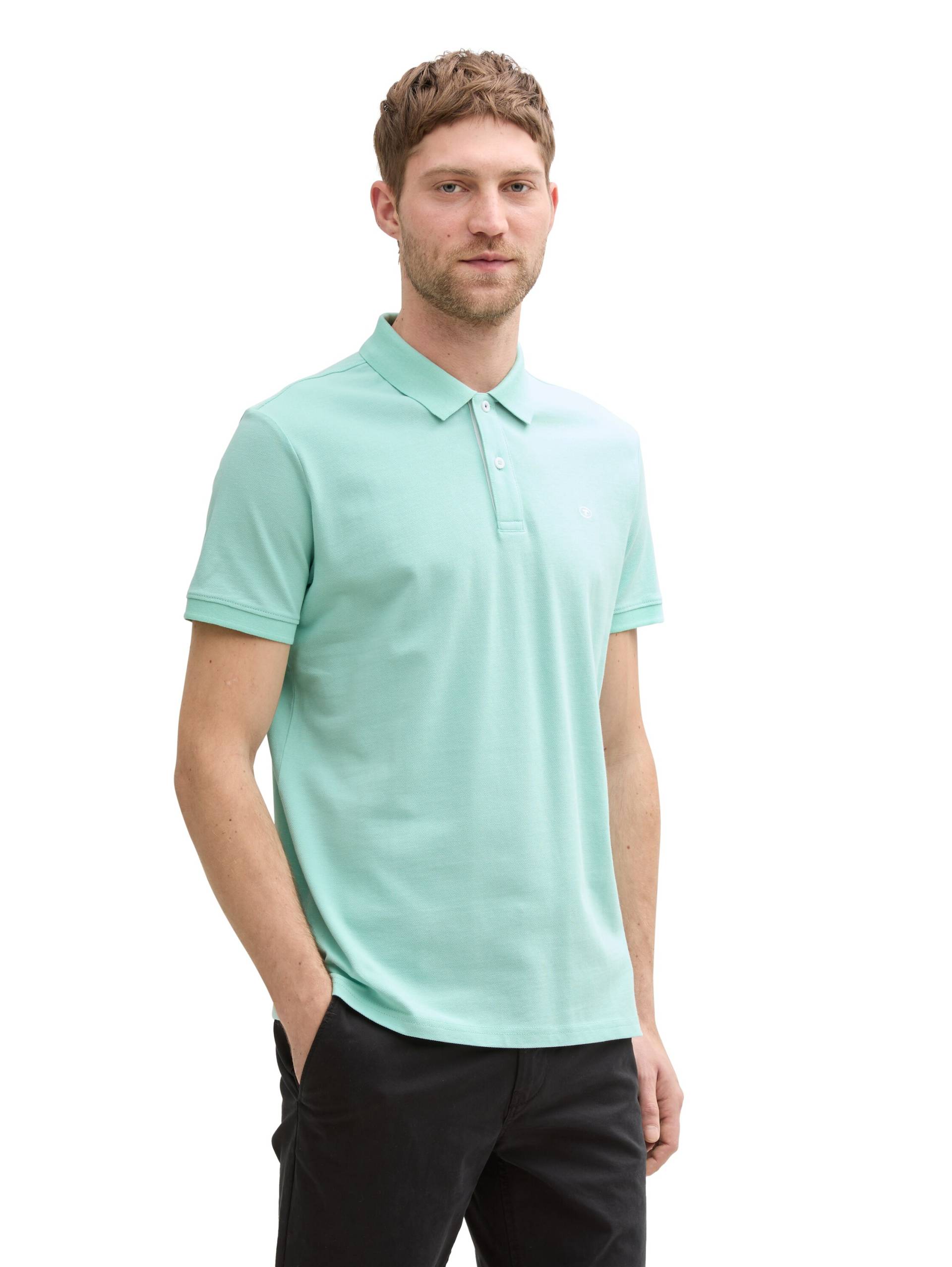 TOM TAILOR Poloshirt, mit farblich hervorgehobener Knopfleiste von Tom Tailor