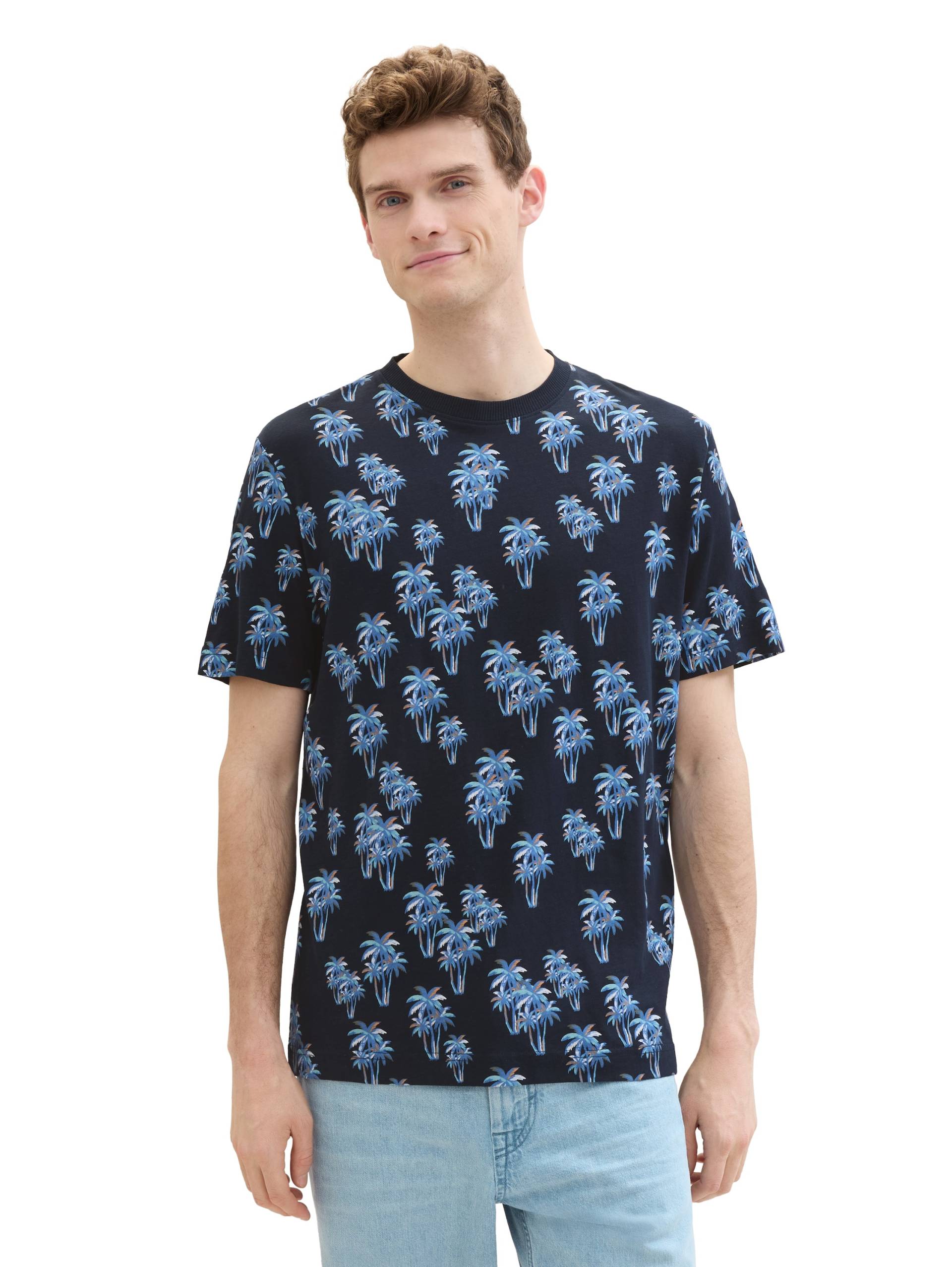 TOM TAILOR Print-Shirt, mit All-Over Print TOM TAILOR Print-Shirt, mit All-Over Print von Tom Tailor
