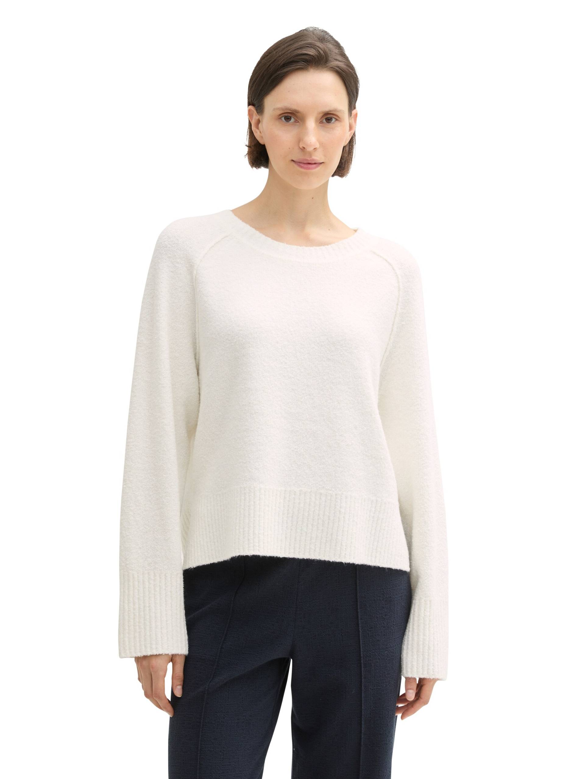 TOM TAILOR Rundhalspullover, mit Boucle Struktur TOM TAILOR Rundhalspullover, mit Boucle Struktur von Tom Tailor