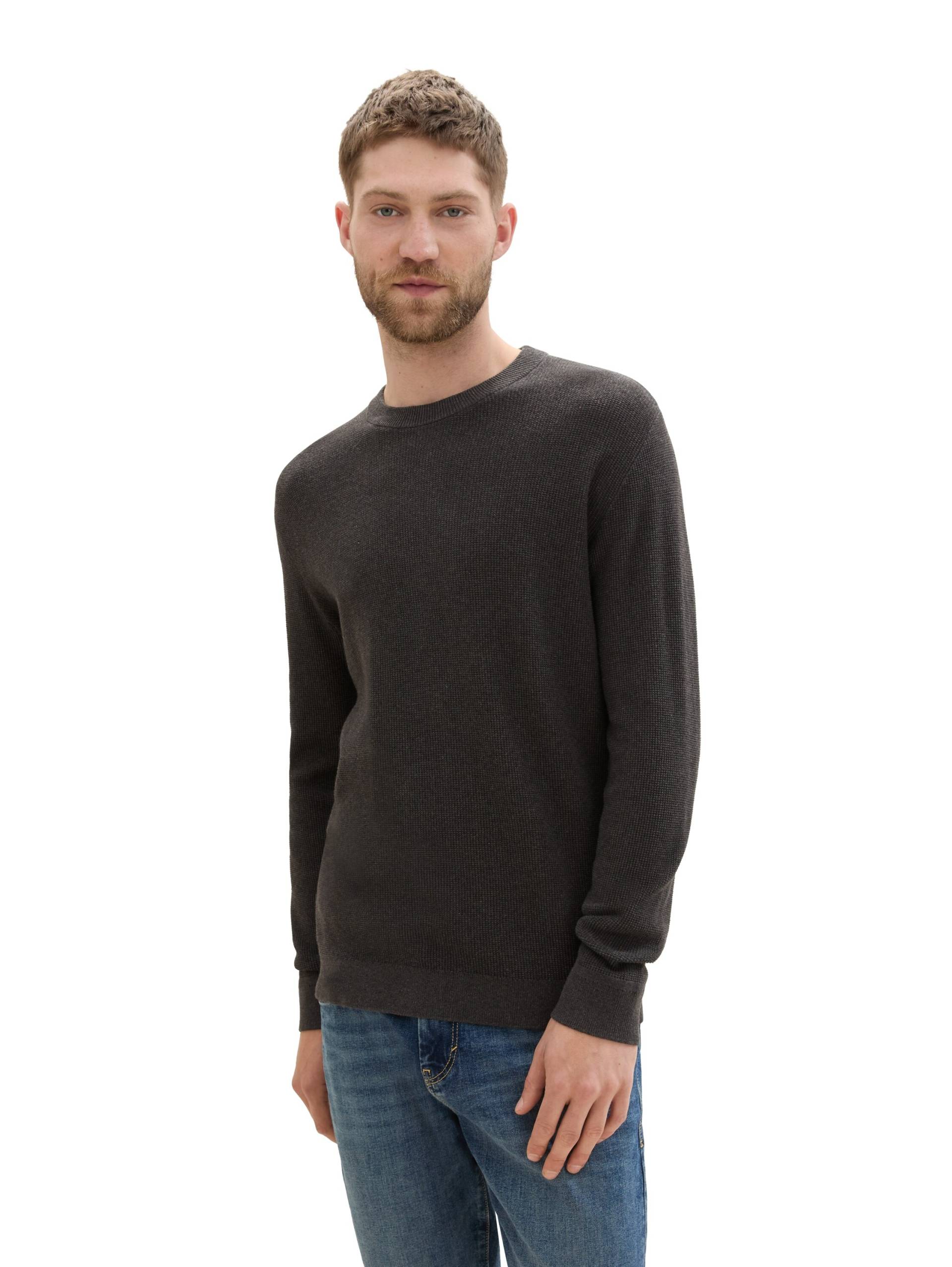 TOM TAILOR Rundhalspullover, mit Rundhalsausschnitt TOM TAILOR Rundhalspullover, mit Rundhalsausschnitt von Tom Tailor
