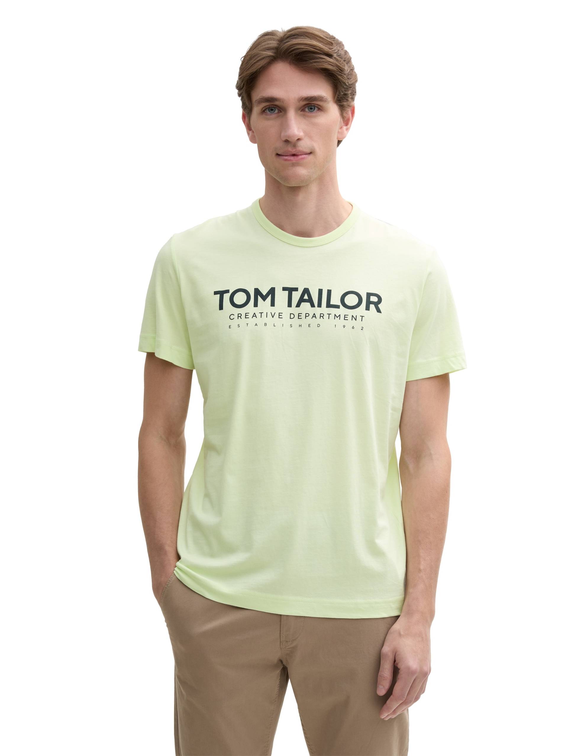 TOM TAILOR Rundhalsshirt, mit Logoprint TOM TAILOR Rundhalsshirt, mit Logoprint von Tom Tailor