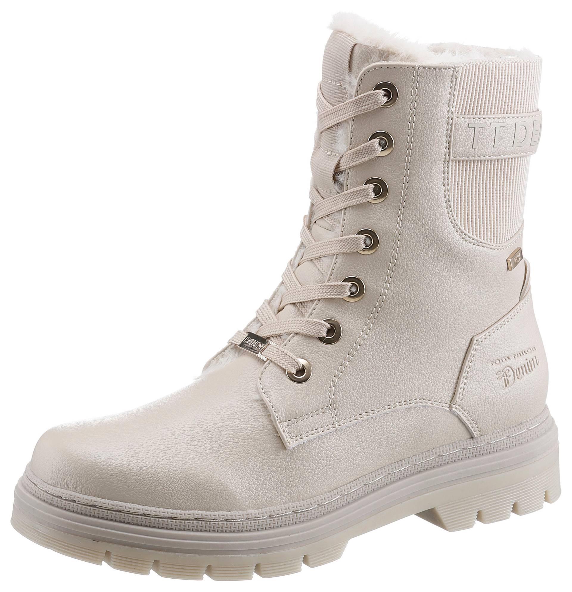 TOM TAILOR Schnürboots, mit Logoprägung an der Ferse TOM TAILOR Schnürboots, mit Logoprägung an der Ferse von Tom Tailor