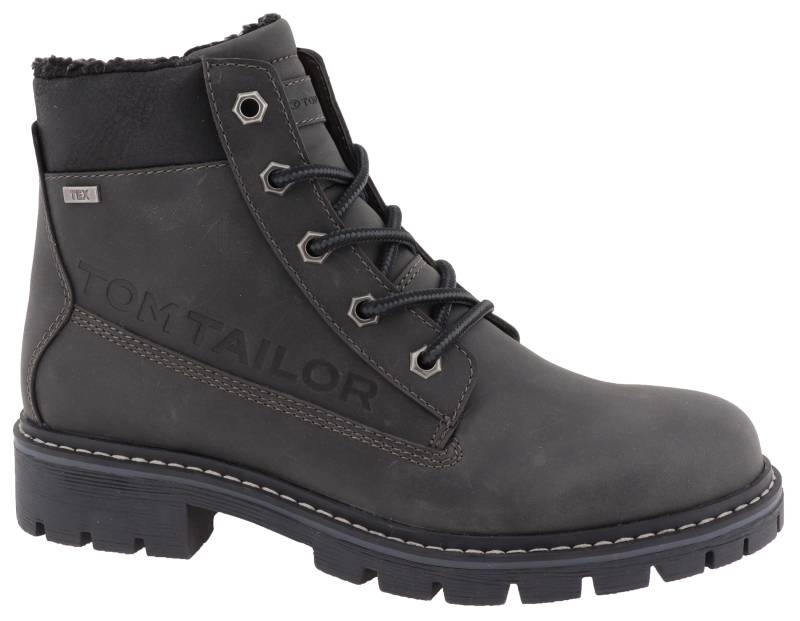 TOM TAILOR Schnürboots, mit gepolstertem Schaftrand; Komfortweite G von Tom Tailor