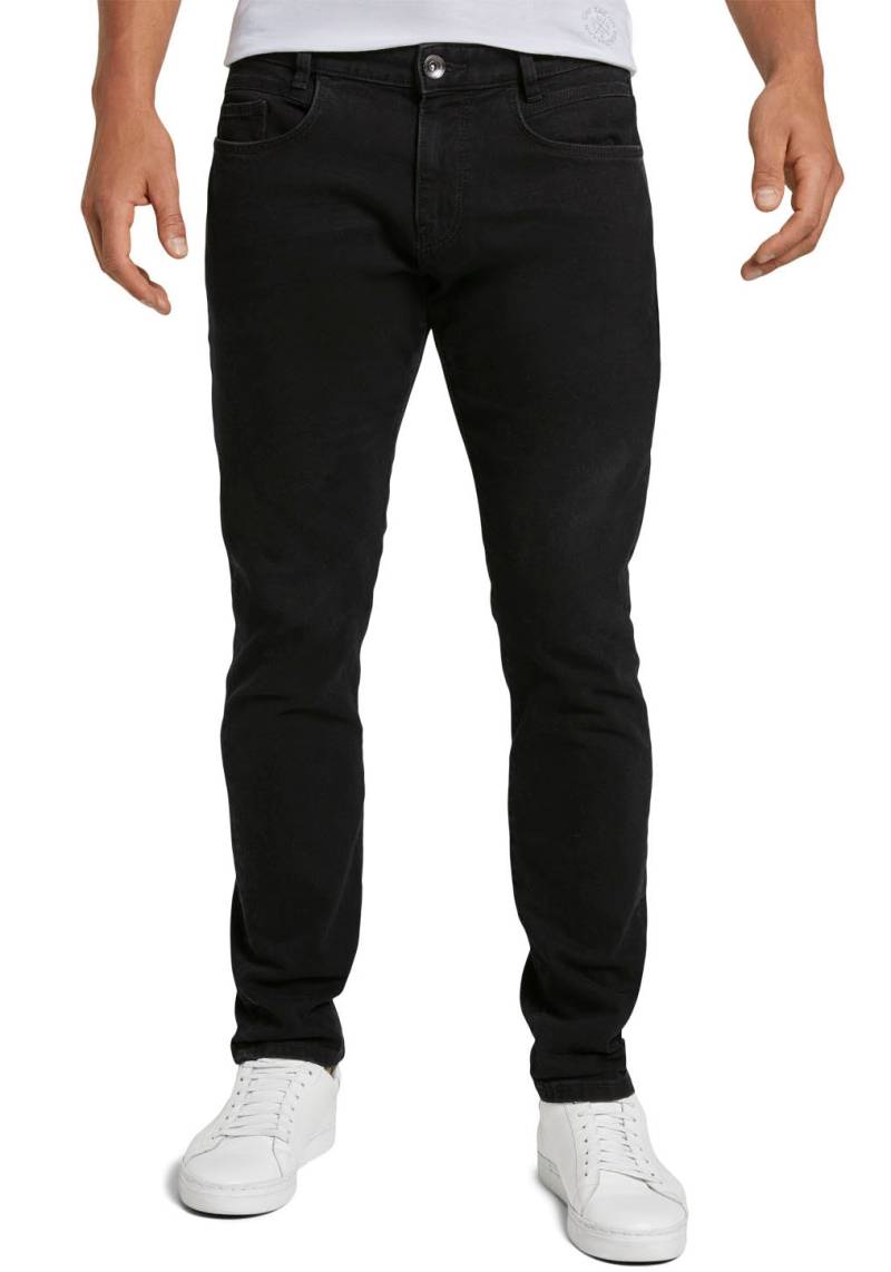 TOM TAILOR Slim-fit-Jeans »TROY«, unifarben von Tom Tailor