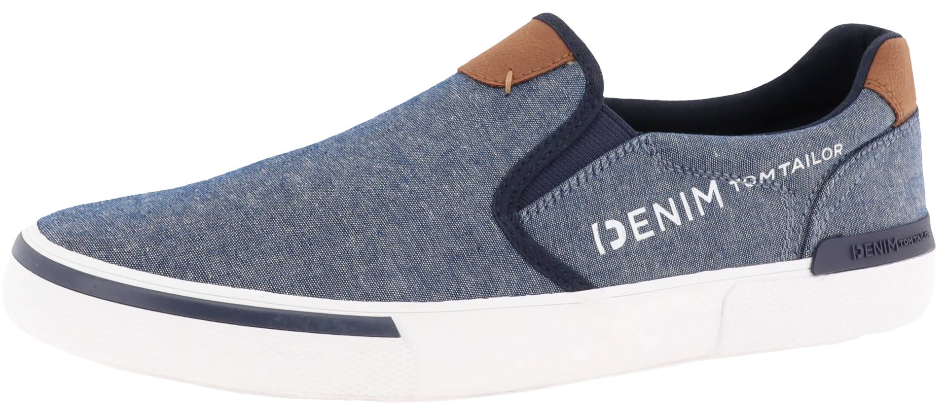 TOM TAILOR Slipper, Slip-On Sneaker, Freizeitschuh mit gepolstertem Schaftrand von Tom Tailor