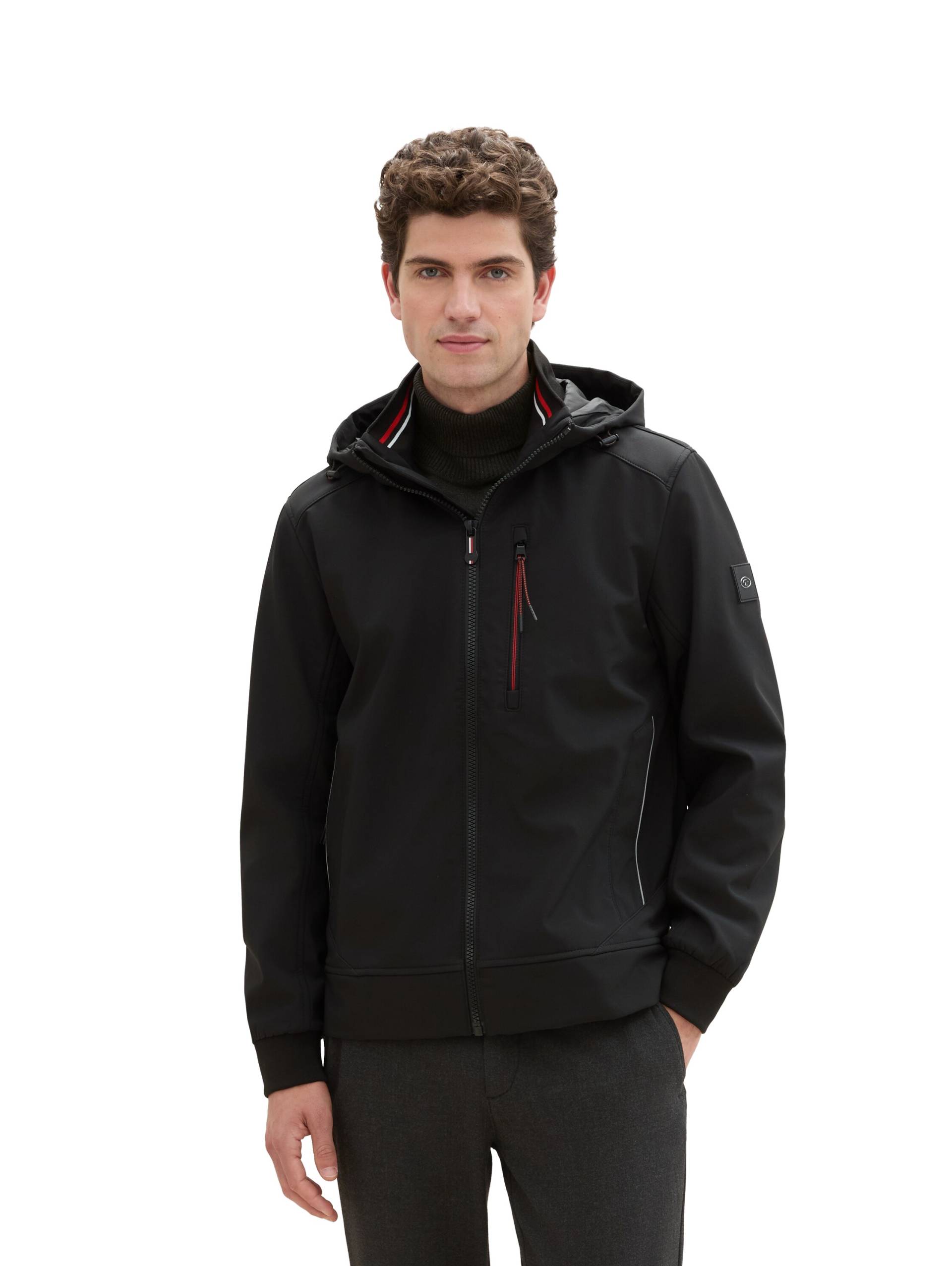 TOM TAILOR Softshelljacke, mit Kapuze, mit Kapuze TOM TAILOR Softshelljacke, mit Kapuze, mit Kapuze von Tom Tailor