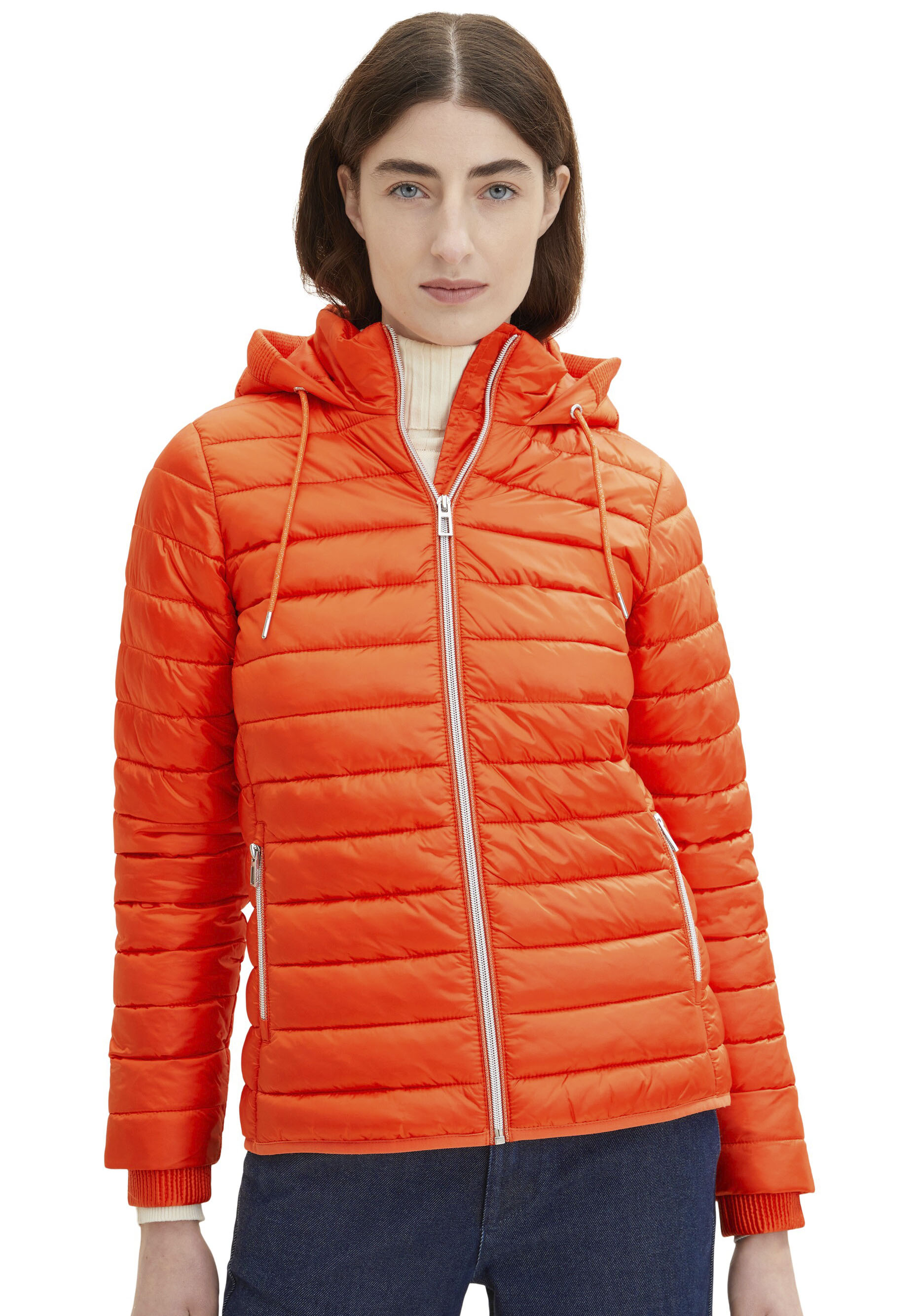 TOM TAILOR Steppjacke, mit Kapuze, mit Stehkragen und Kapuze TOM TAILOR Steppjacke, mit Kapuze, mit Stehkragen und Kapuze von Tom Tailor