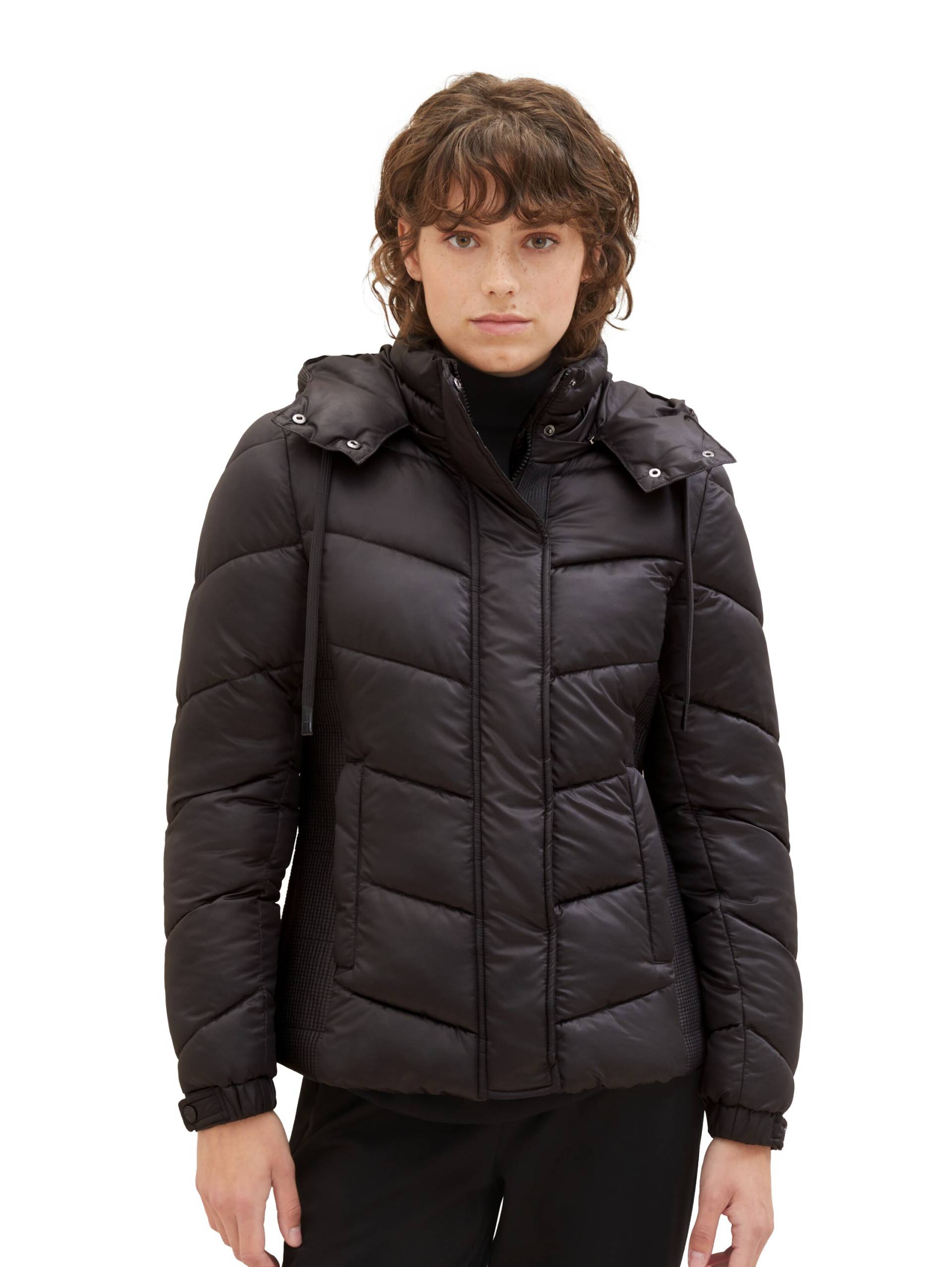 TOM TAILOR Steppjacke, mit Kapuze, mit recyceltem Polyester TOM TAILOR Steppjacke, mit Kapuze, mit recyceltem Polyester von Tom Tailor