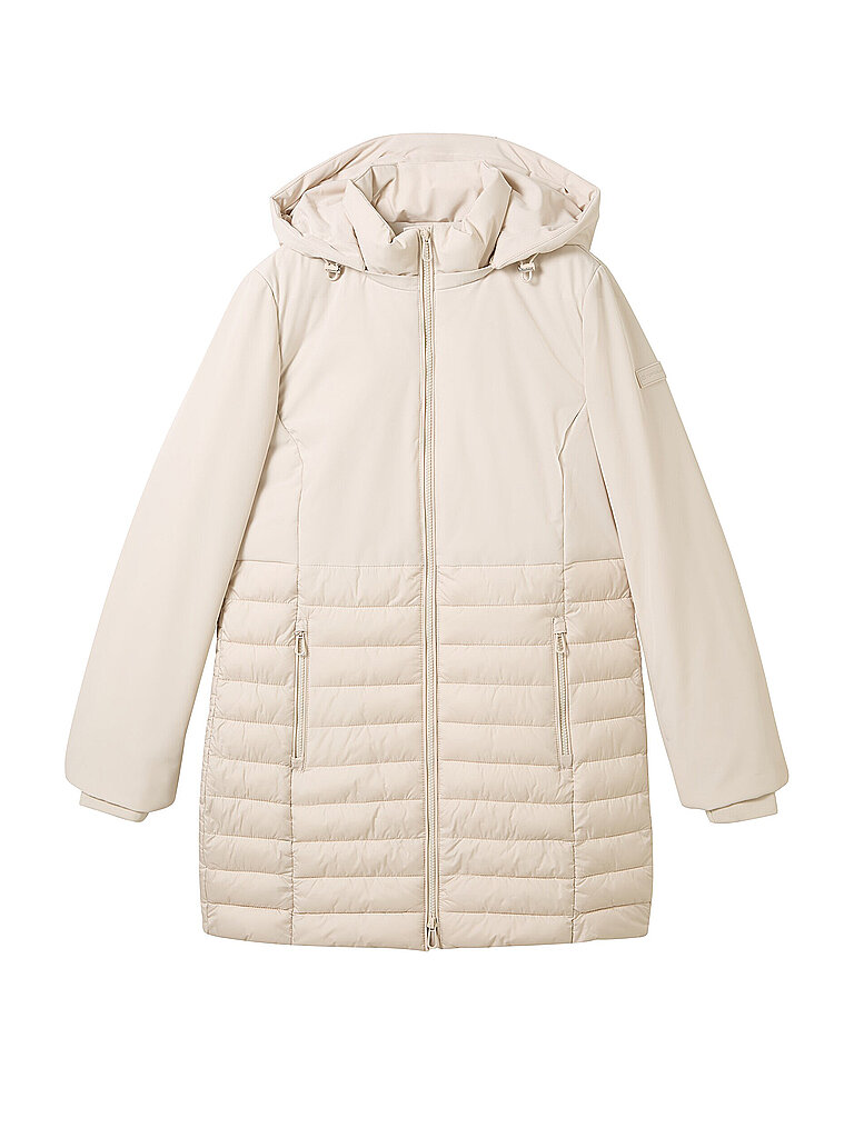 TOM TAILOR Steppmantel beige | XS TOM TAILOR Steppmantel beige | XS von Tom Tailor