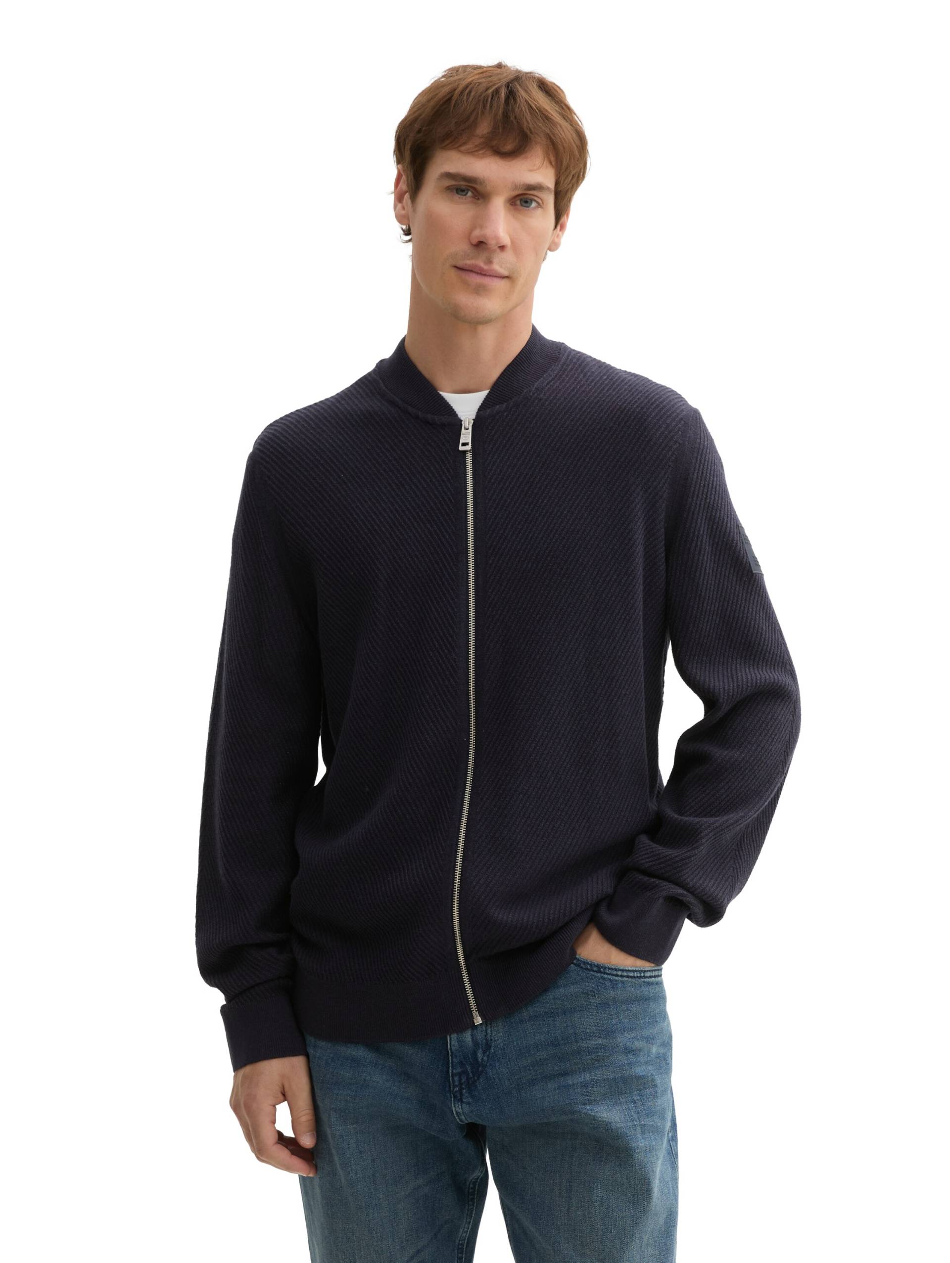 TOM TAILOR Strickjacke, mit Reissverschluss TOM TAILOR Strickjacke, mit Reissverschluss von Tom Tailor