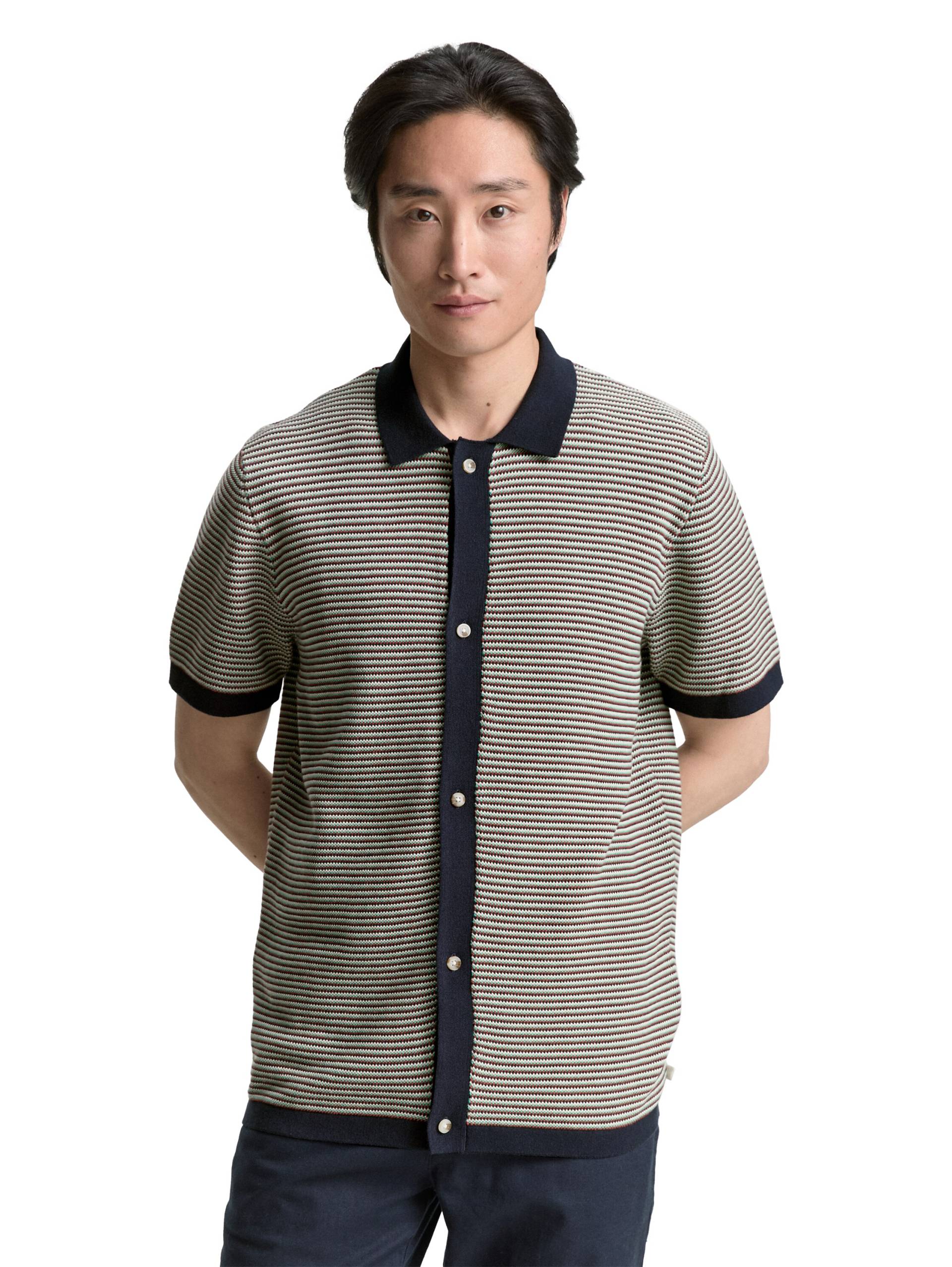 TOM TAILOR Strickjacke, mit Streifenmuster von Tom Tailor