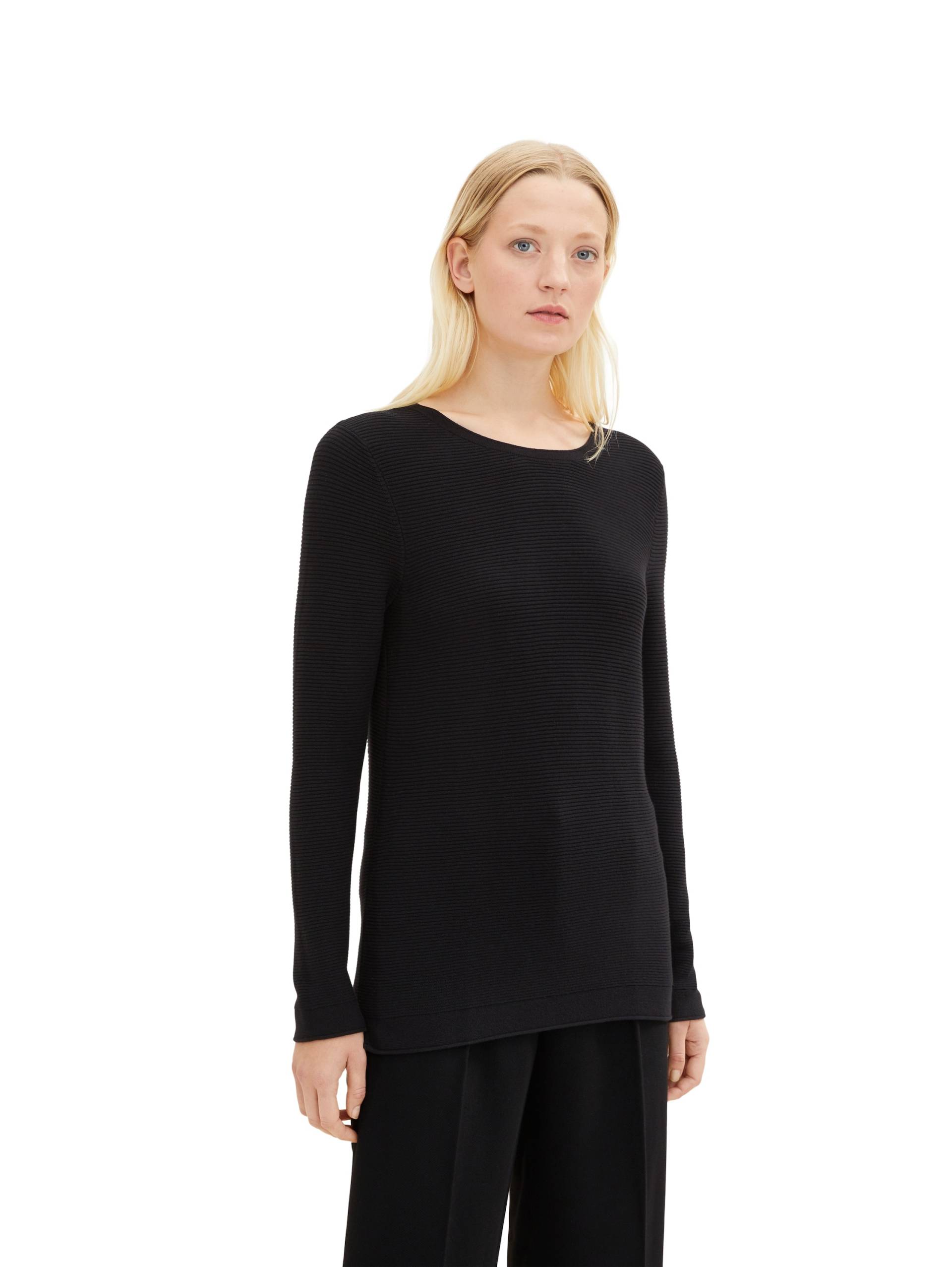 TOM TAILOR Strickpullover, in Streifen Stuktur TOM TAILOR Strickpullover, in Streifen Stuktur von Tom Tailor