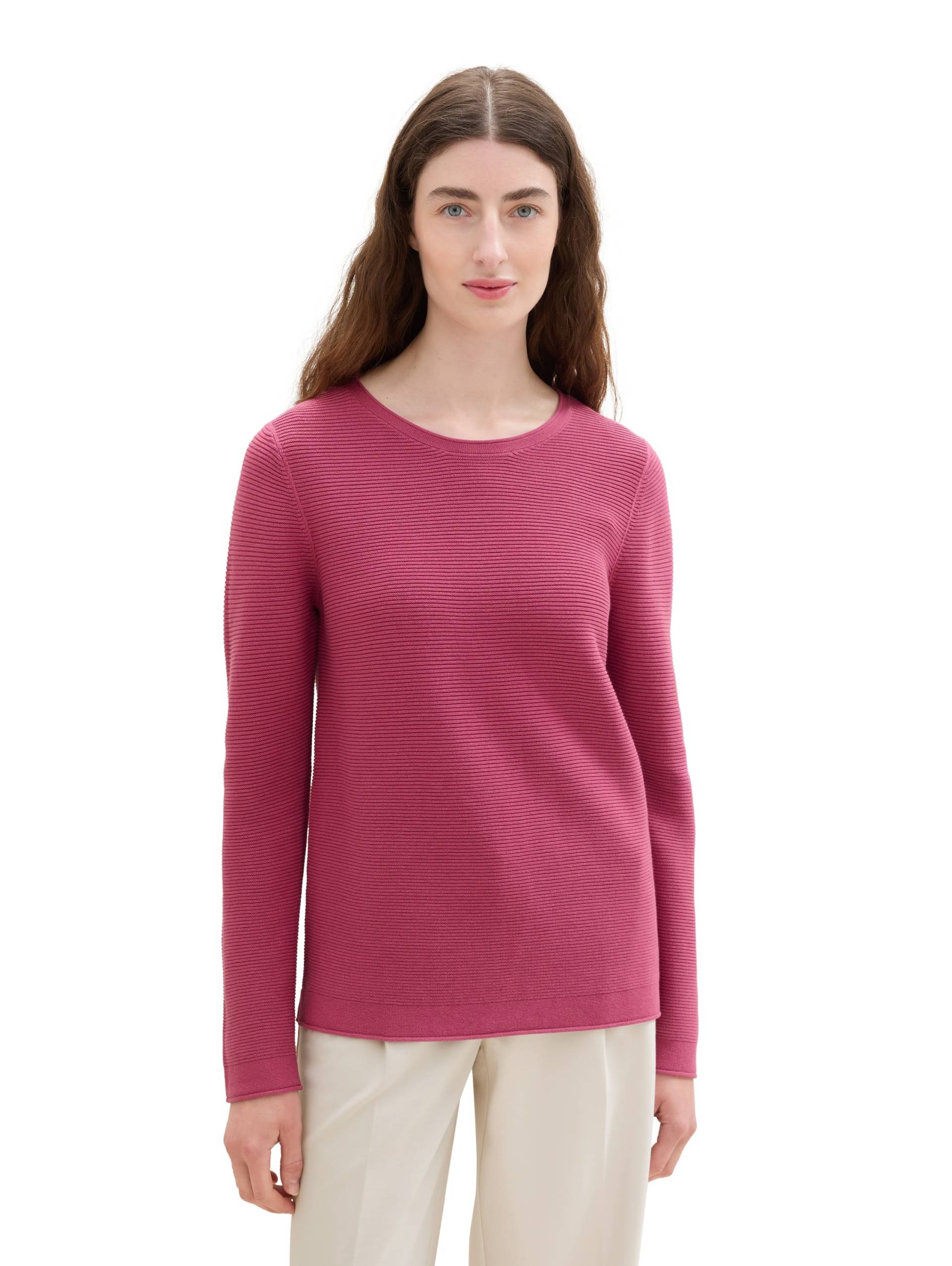 TOM TAILOR Strickpullover, in Streifen Stuktur TOM TAILOR Strickpullover, in Streifen Stuktur von Tom Tailor