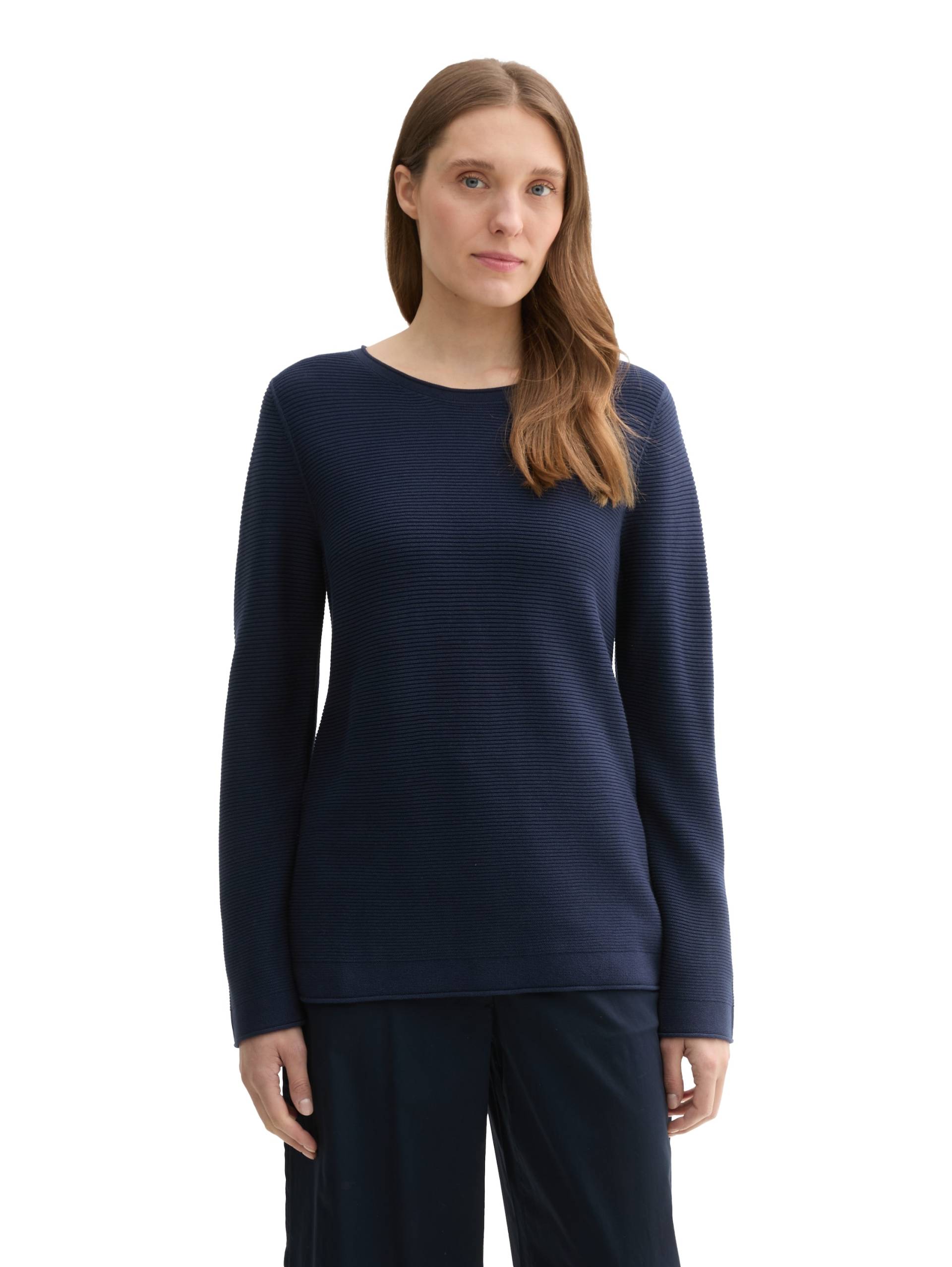 TOM TAILOR Strickpullover, in Streifen Stuktur TOM TAILOR Strickpullover, in Streifen Stuktur von Tom Tailor