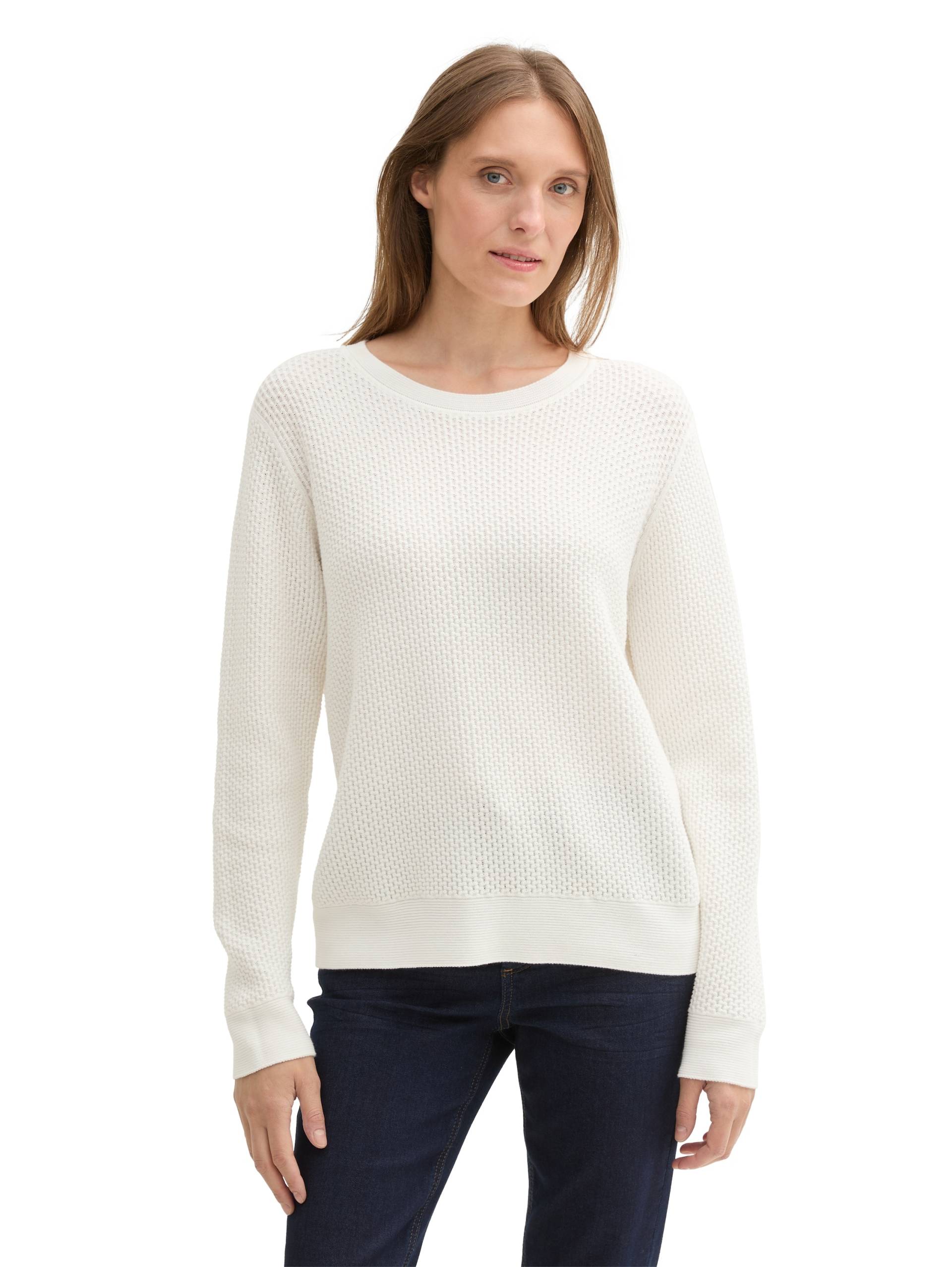 TOM TAILOR Strickpullover, mit Bio-Baumwolle TOM TAILOR Strickpullover, mit Bio-Baumwolle von Tom Tailor