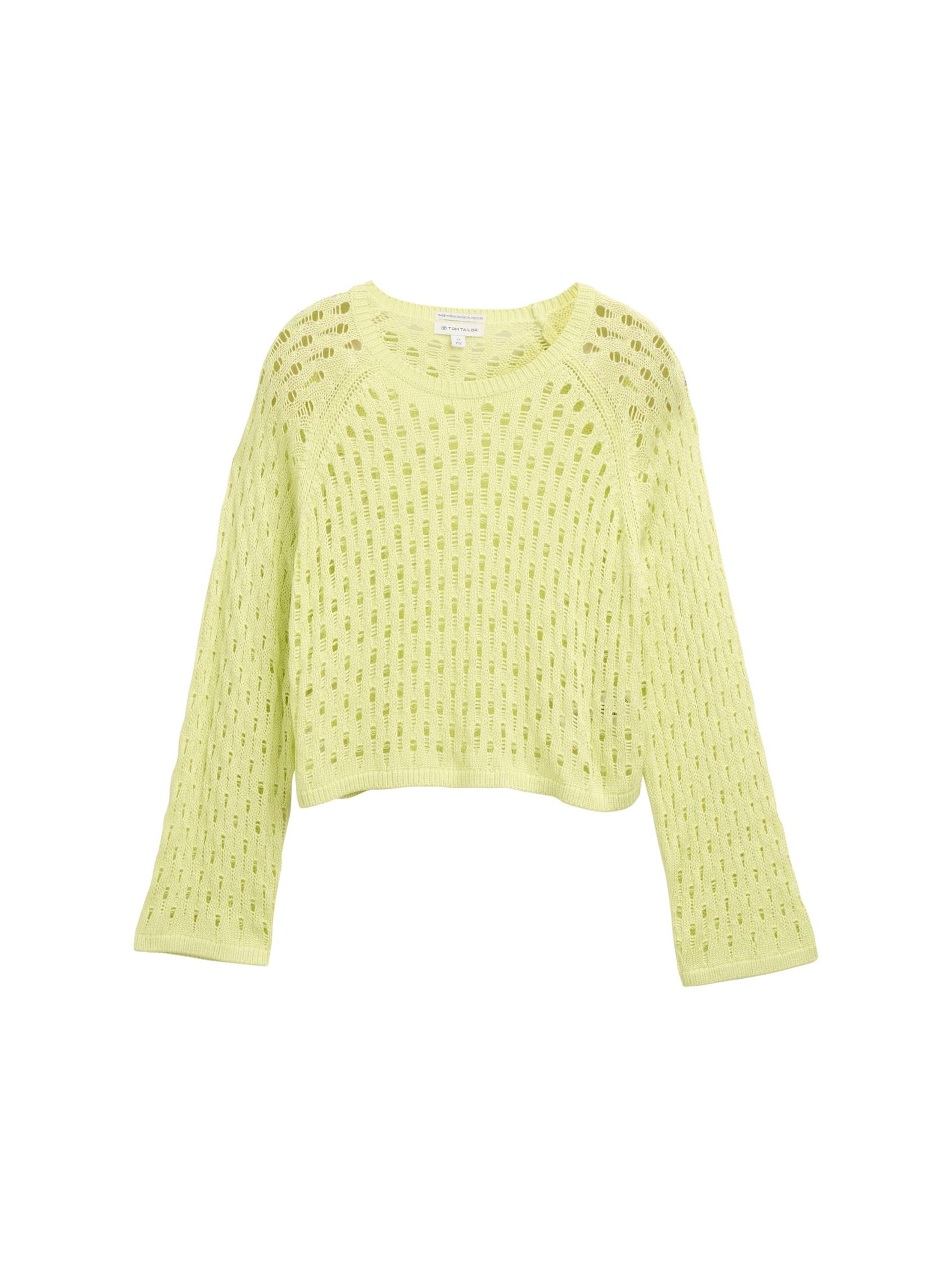 TOM TAILOR Strickpullover, mit Lochmuster TOM TAILOR Strickpullover, mit Lochmuster von Tom Tailor