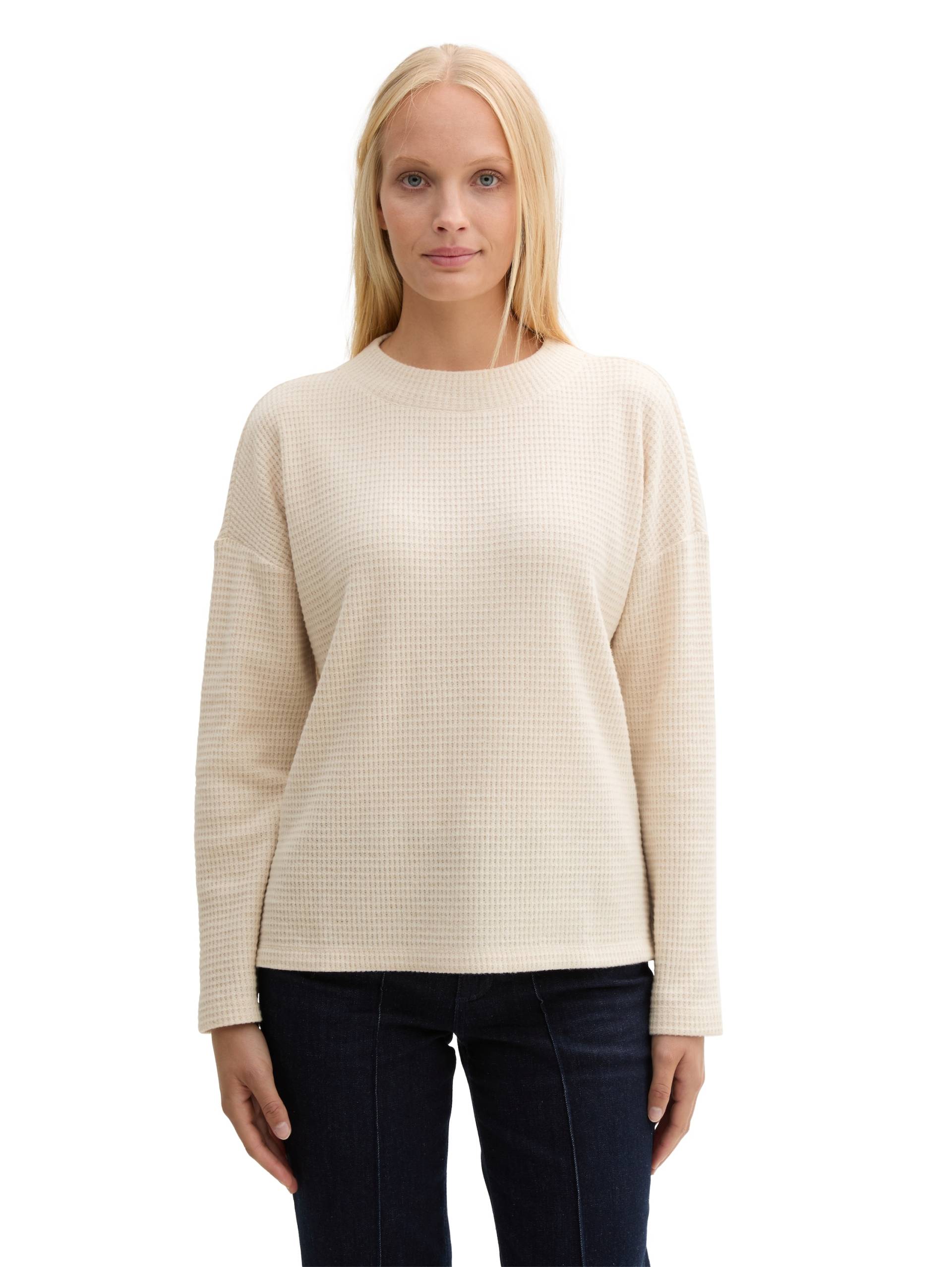 TOM TAILOR Strickpullover, mit Strickmuster TOM TAILOR Strickpullover, mit Strickmuster von Tom Tailor