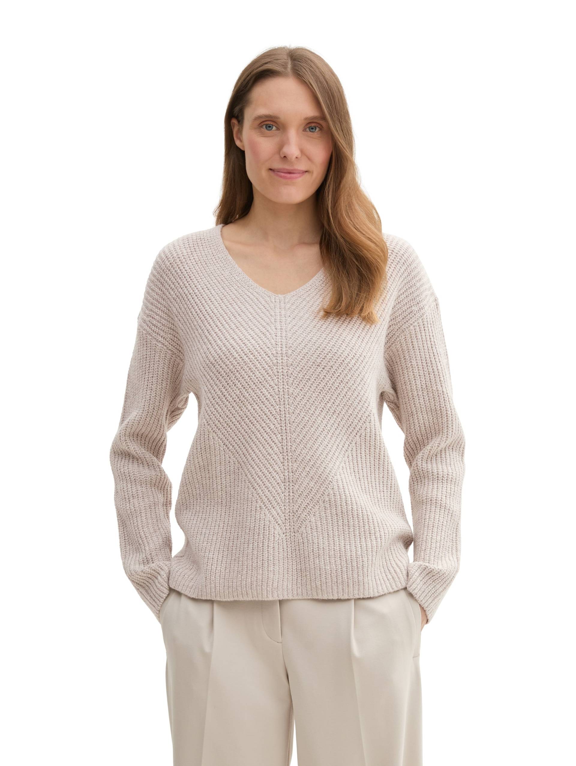 TOM TAILOR Strickpullover, mit V-Ausschnitt TOM TAILOR Strickpullover, mit V-Ausschnitt von Tom Tailor