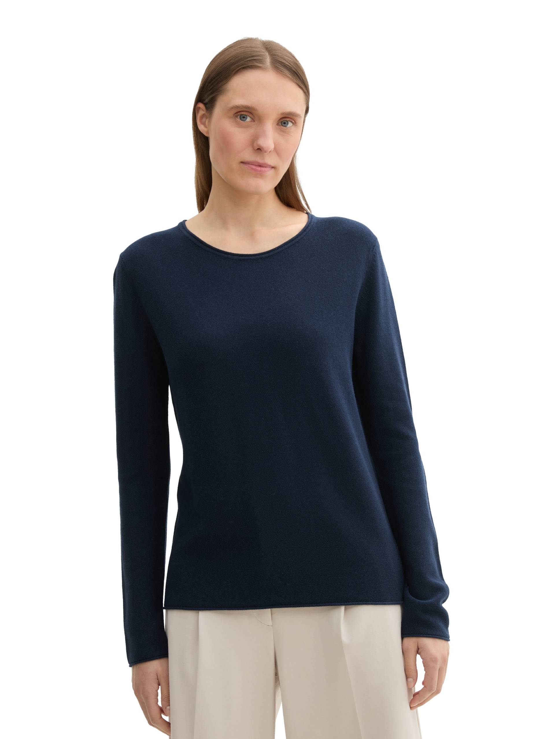 TOM TAILOR Strickpullover »Otto«, mit Viskose TOM TAILOR Strickpullover »Otto«, mit Viskose von Tom Tailor