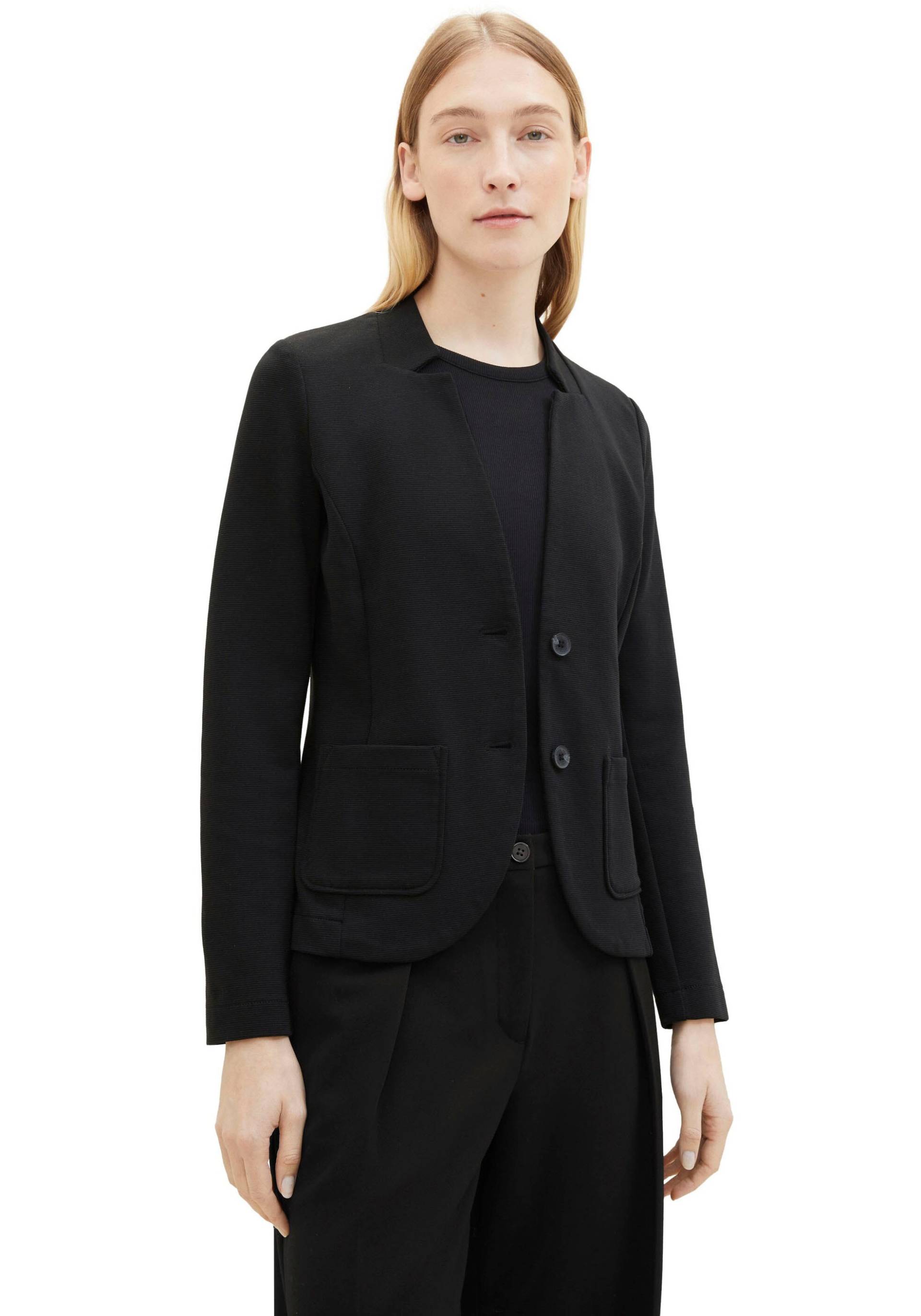 TOM TAILOR Sweatblazer »Ottoman«, mit aufgesetzten Taschen und Struktur TOM TAILOR Sweatblazer »Ottoman«, mit aufgesetzten Taschen und Struktur von Tom Tailor