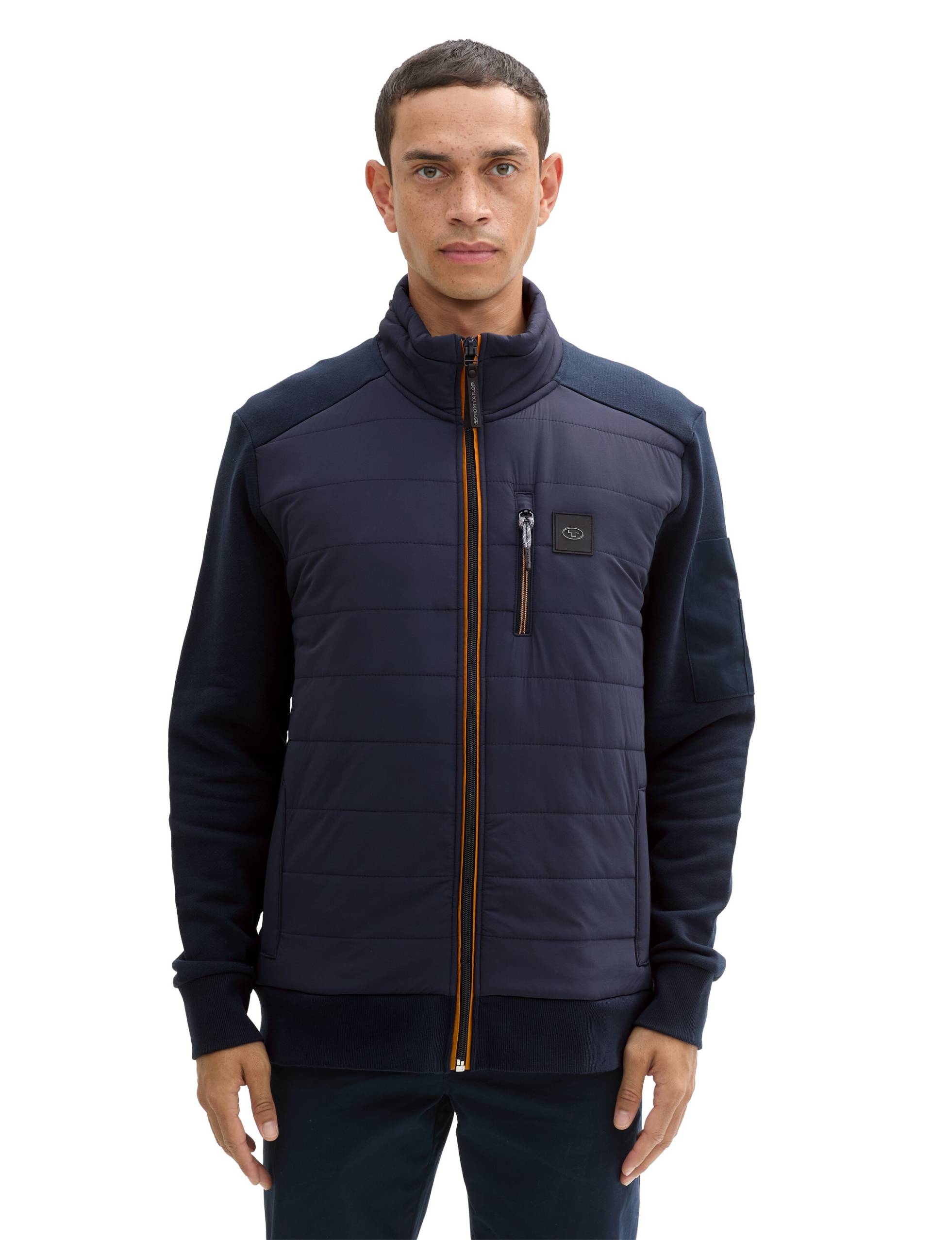 TOM TAILOR Sweatjacke, mit Logostickerei TOM TAILOR Sweatjacke, mit Logostickerei von Tom Tailor