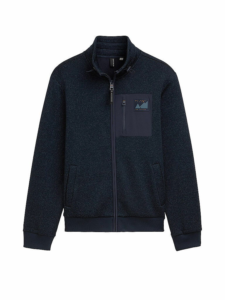 TOM TAILOR Sweatjacke blau | L von Tom Tailor