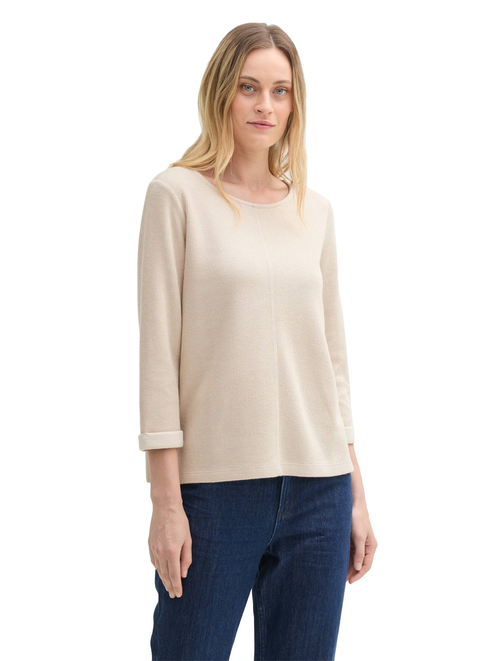TOM TAILOR Sweatshirt, in Melange Optik TOM TAILOR Sweatshirt, in Melange Optik von Tom Tailor
