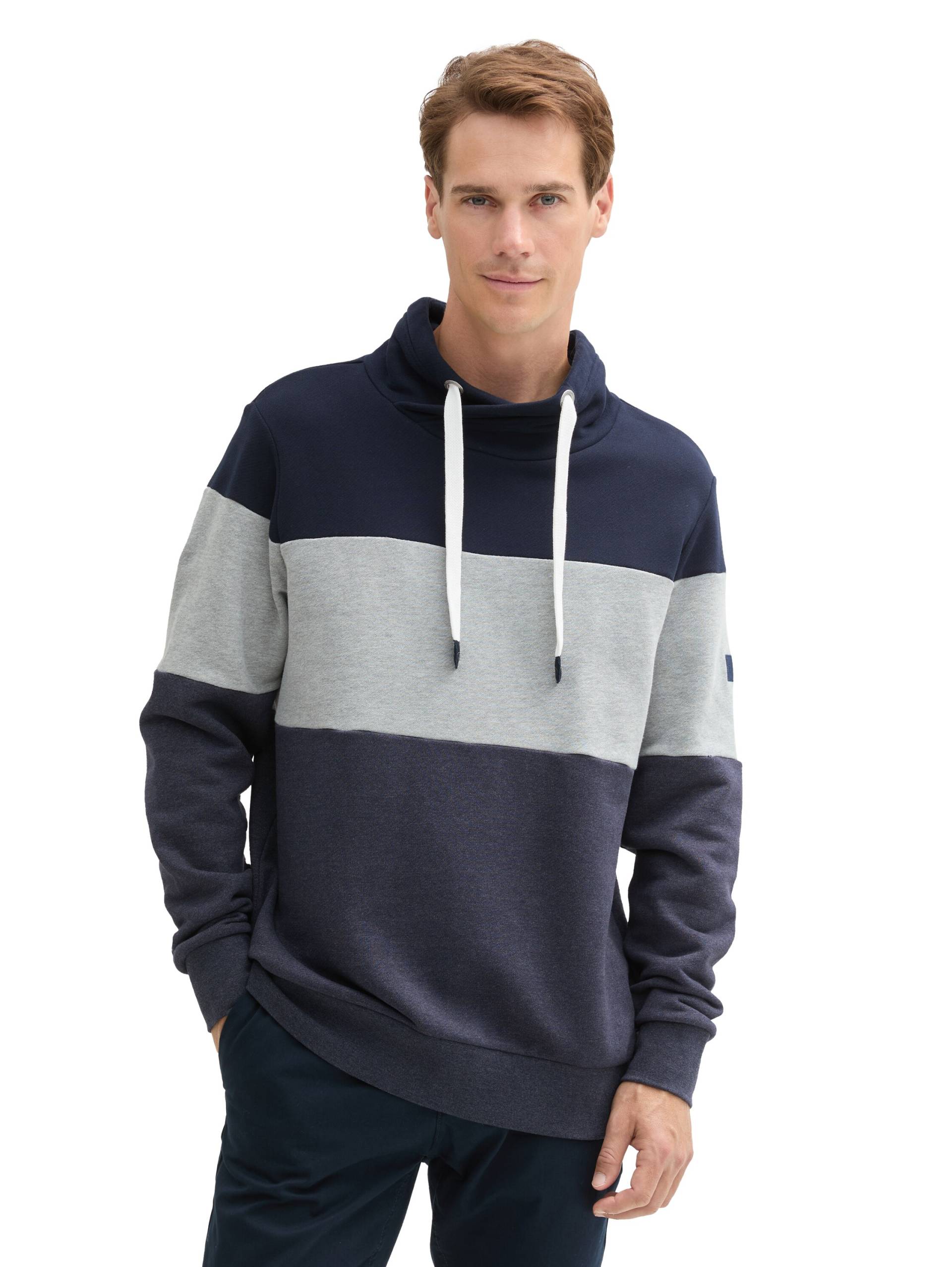 TOM TAILOR Sweatshirt, mit Colour Blocking TOM TAILOR Sweatshirt, mit Colour Blocking von Tom Tailor