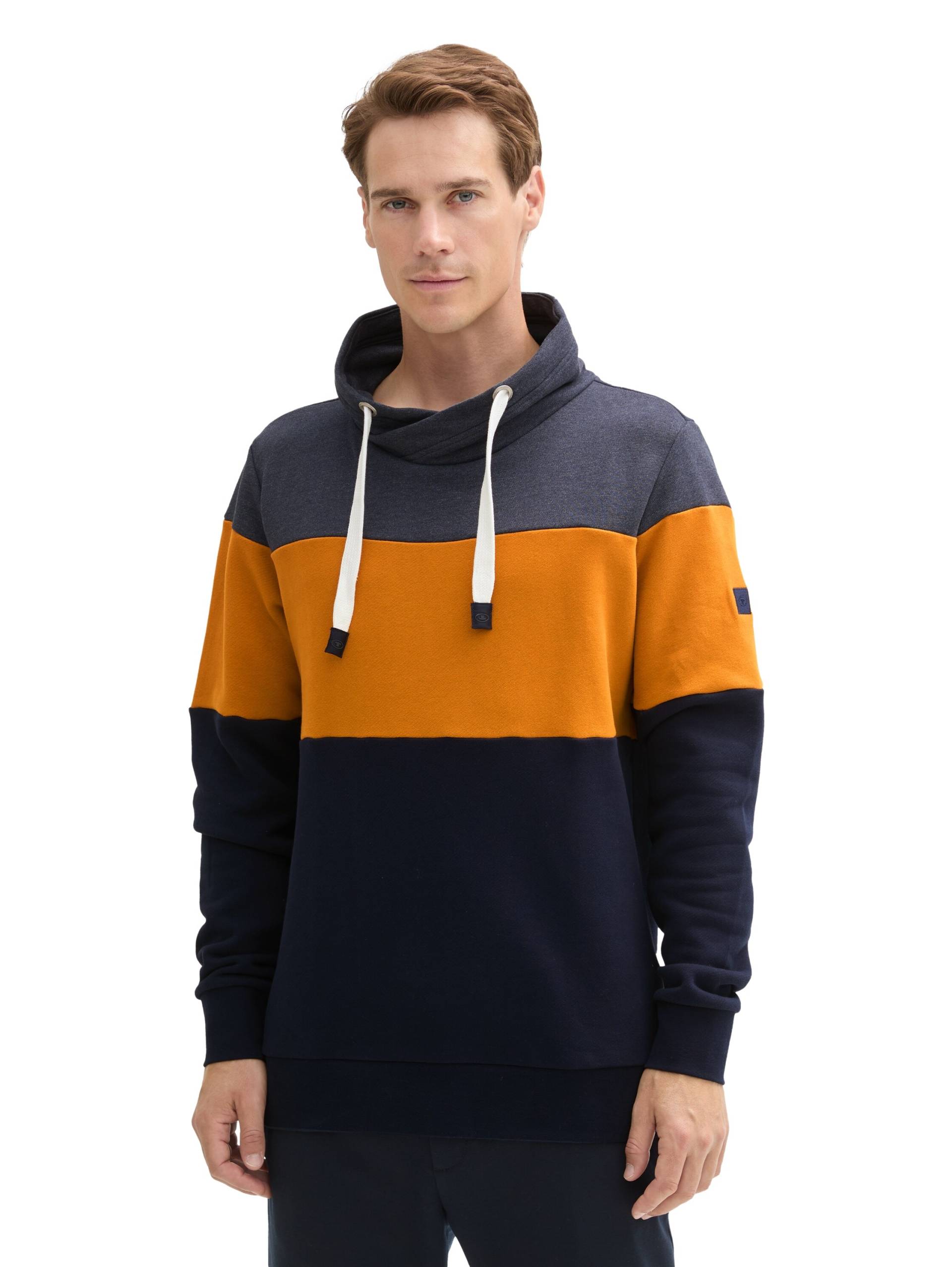 TOM TAILOR Sweatshirt, mit Colour Blocking TOM TAILOR Sweatshirt, mit Colour Blocking von Tom Tailor