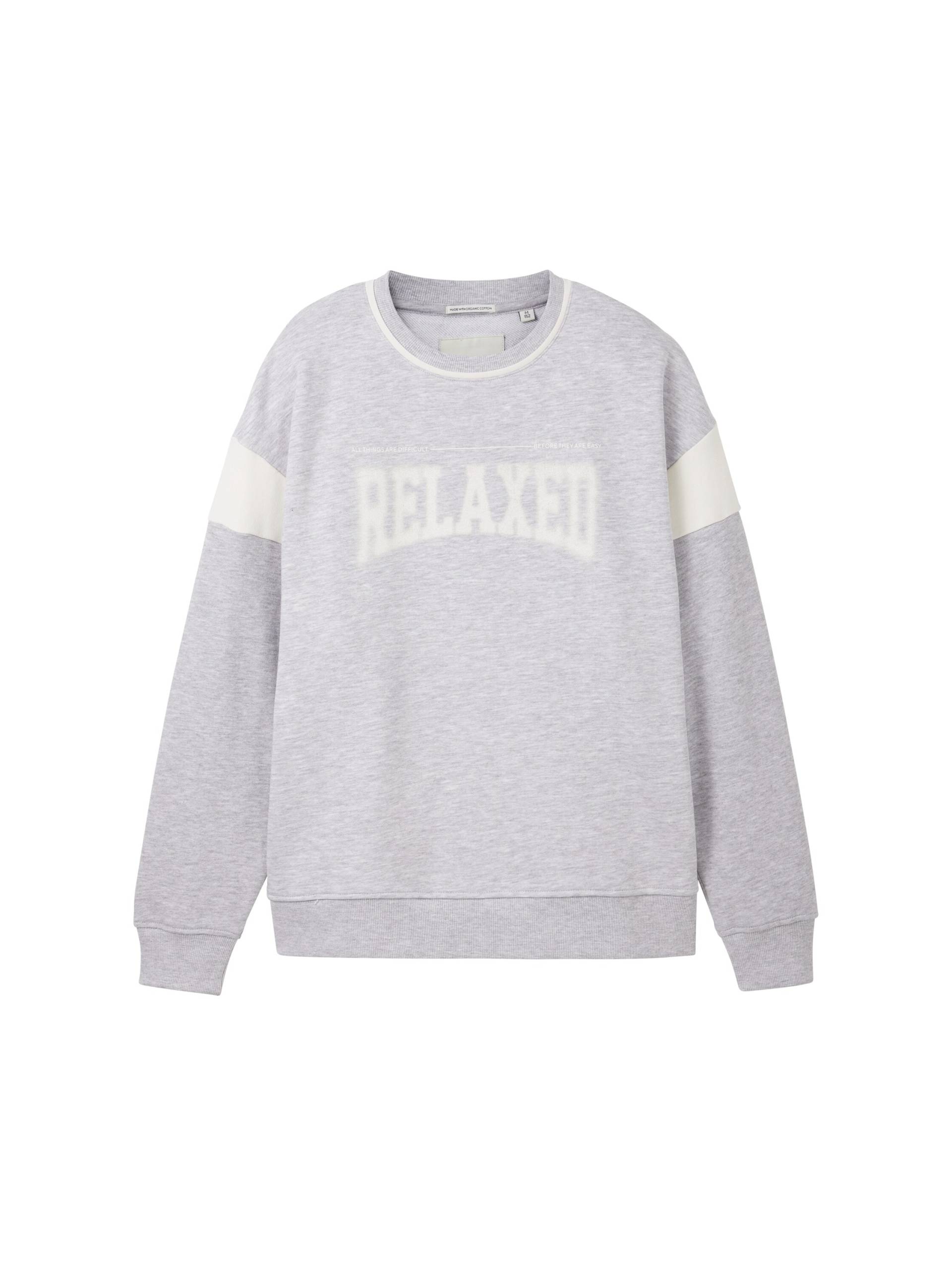 TOM TAILOR Sweatshirt, mit Letterprint und Oversized von Tom Tailor