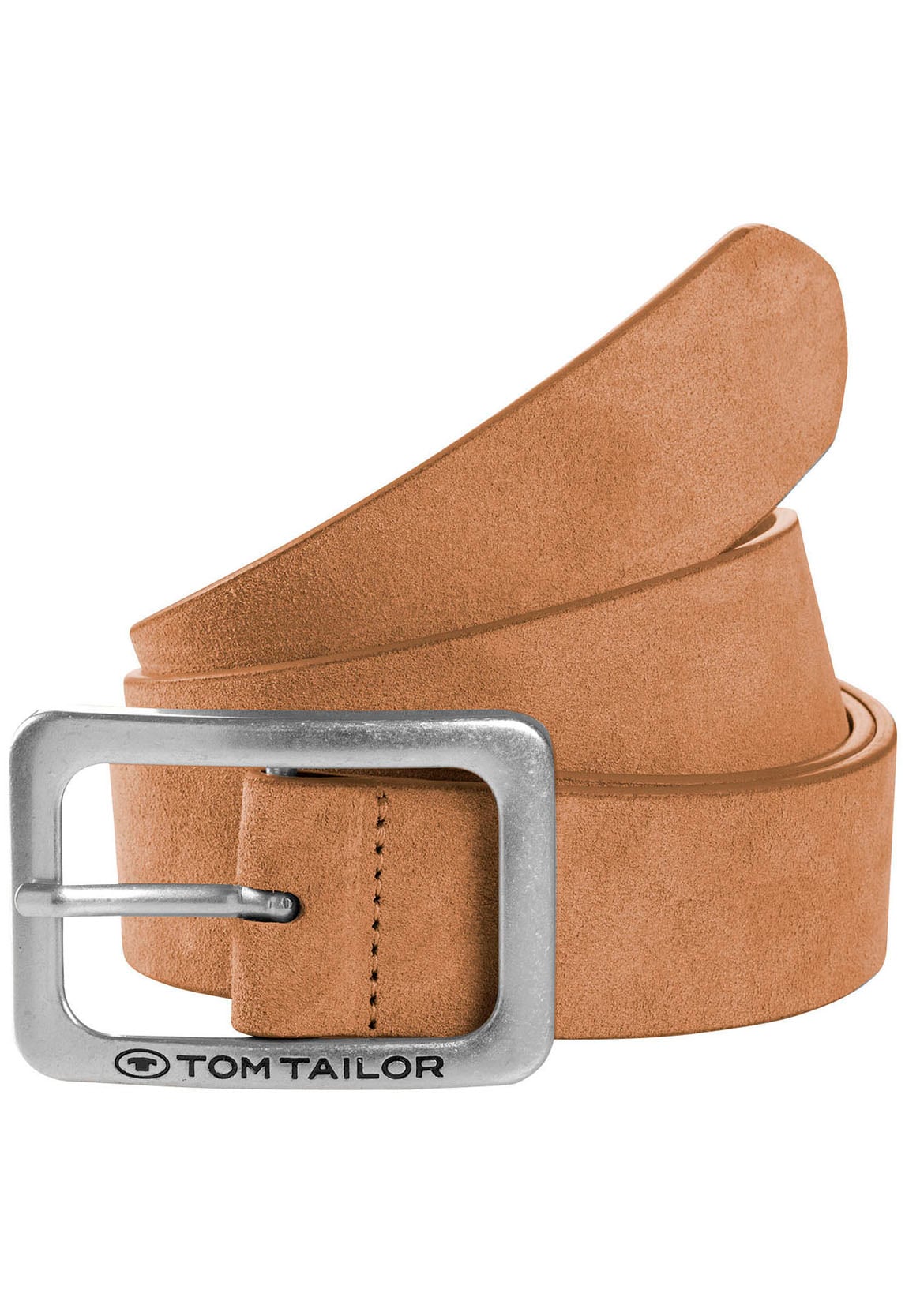 TOM TAILOR Synthetikgürtel »TTEVELYN«, 3.5 cm breiter Damengürtel, modisch, in Velour-Optik TOM TAILOR Synthetikgürtel »TTEVELYN«, 3.5 cm breiter Damengürtel, modisch, in Velour-Optik von Tom Tailor