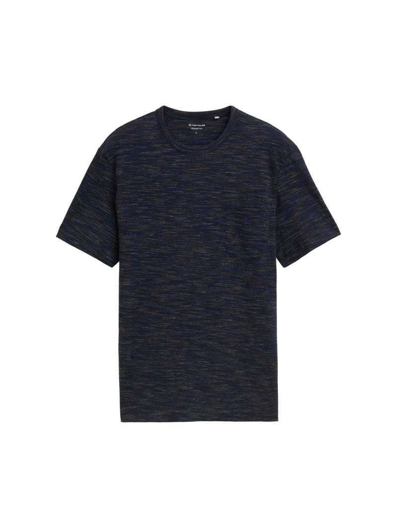 TOM TAILOR T-Shirt, in Melange Optik von Tom Tailor