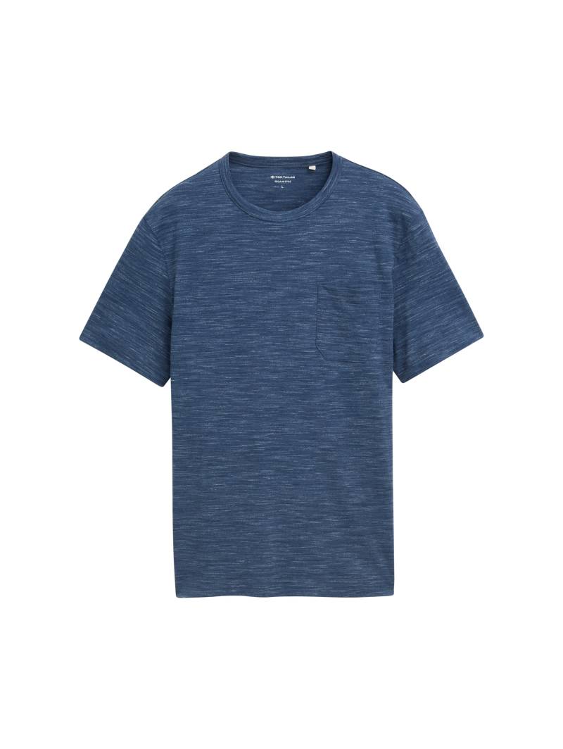 TOM TAILOR T-Shirt, in Melange Optik von Tom Tailor