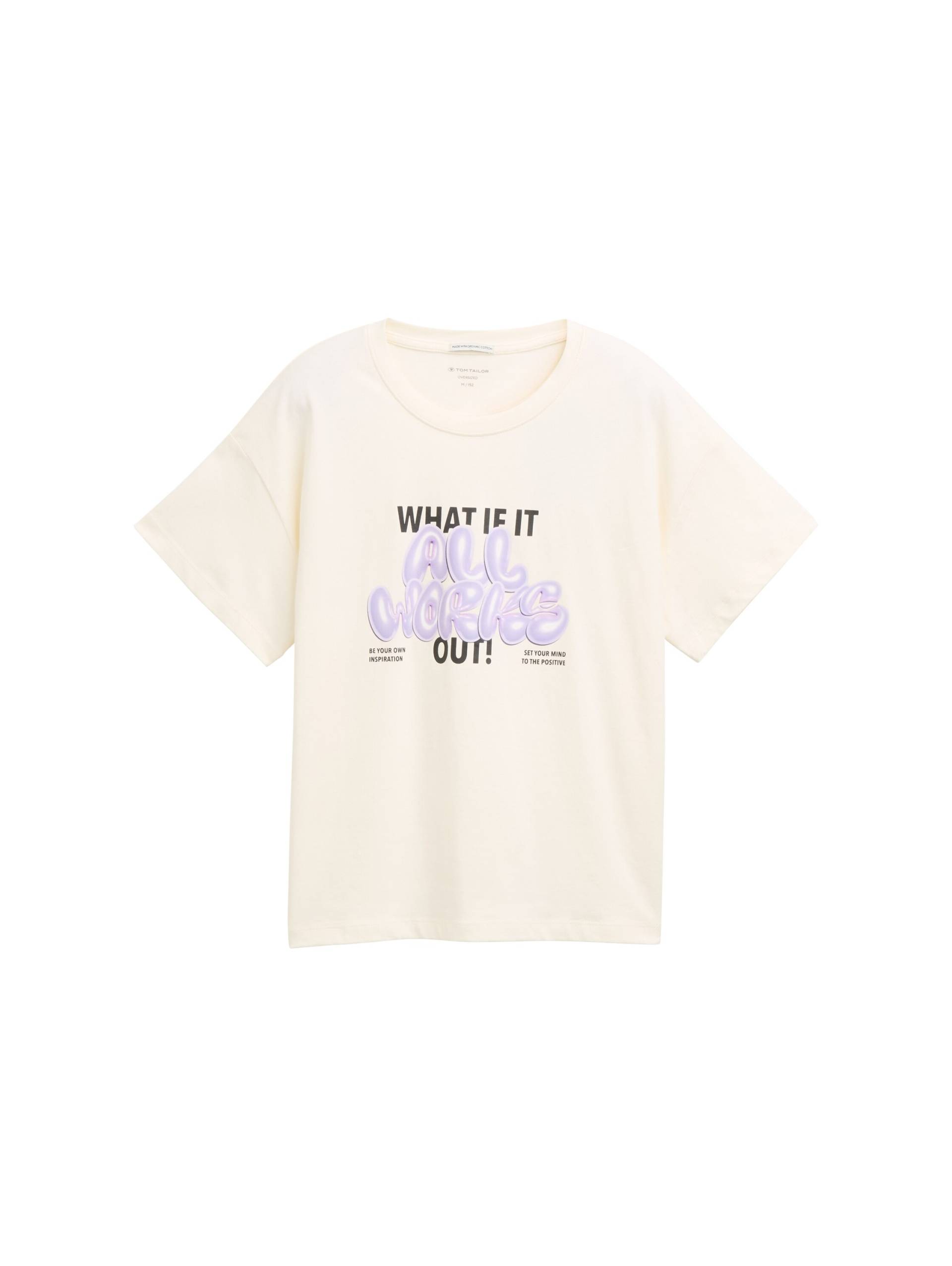 TOM TAILOR T-Shirt, mit Front Print TOM TAILOR T-Shirt, mit Front Print von Tom Tailor