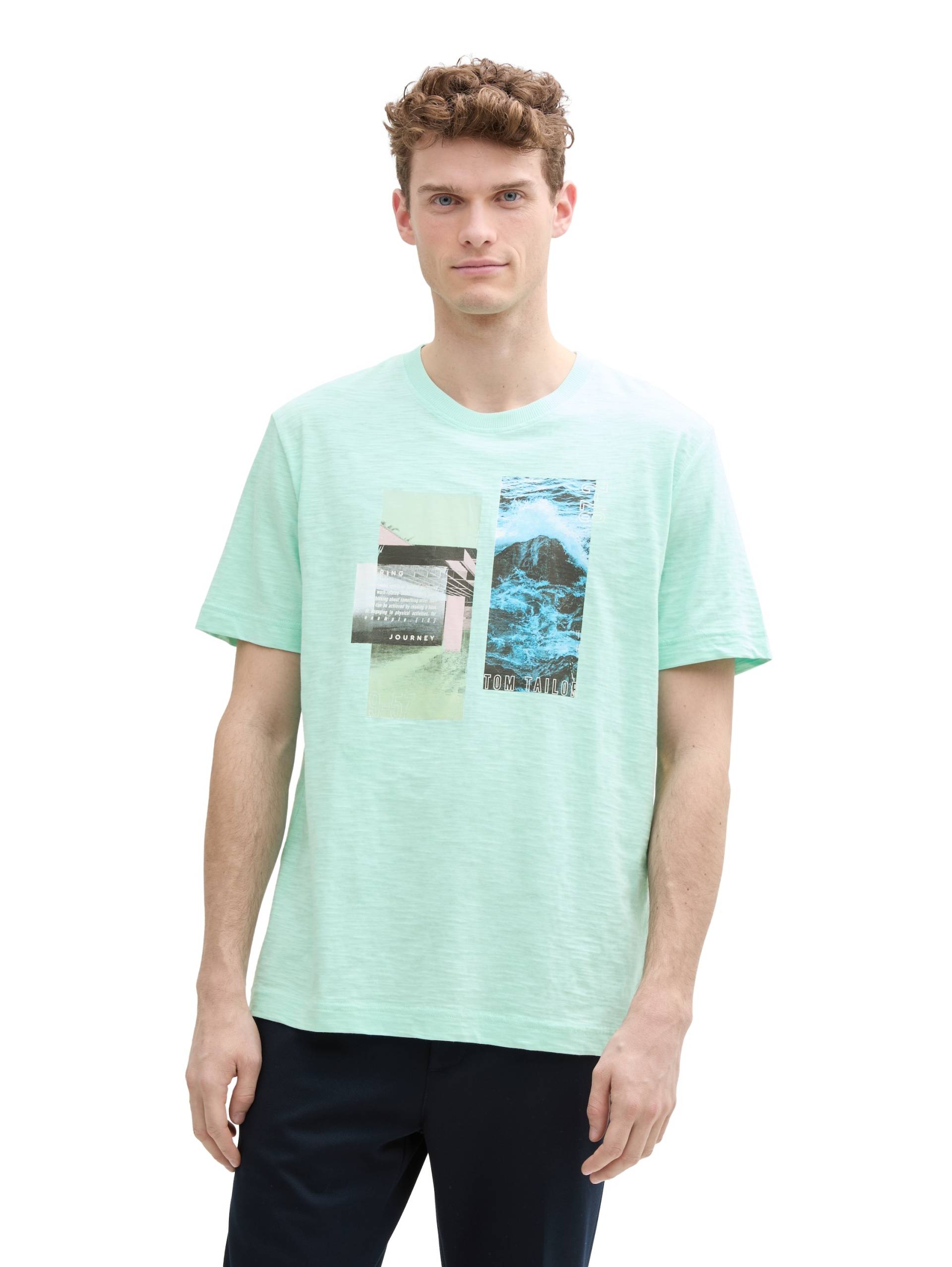 TOM TAILOR T-Shirt, mit Front Print TOM TAILOR T-Shirt, mit Front Print von Tom Tailor