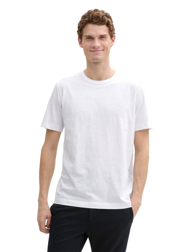 TOM TAILOR T-Shirt, mit Logo Stickerei von Tom Tailor