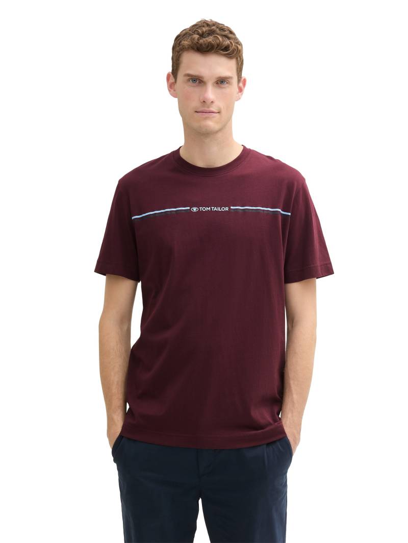 TOM TAILOR T-Shirt, mit Logofrontprint von Tom Tailor