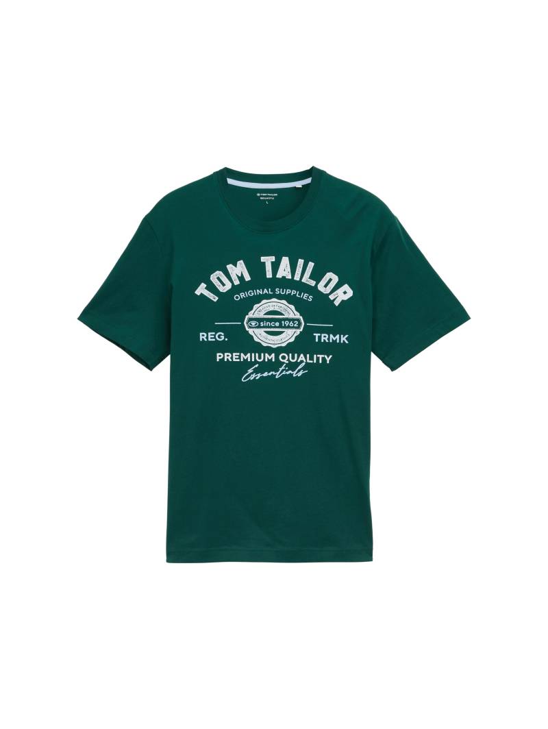 TOM TAILOR T-Shirt, mit grossem Logofrontprint von Tom Tailor