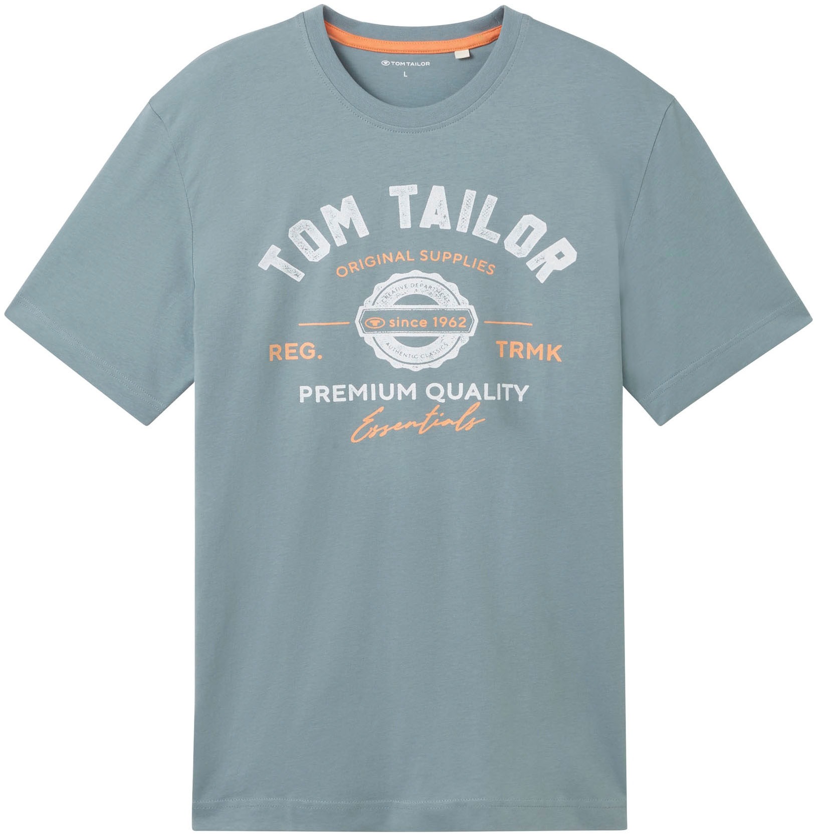 TOM TAILOR T-Shirt, mit grossem Logofrontprint von Tom Tailor