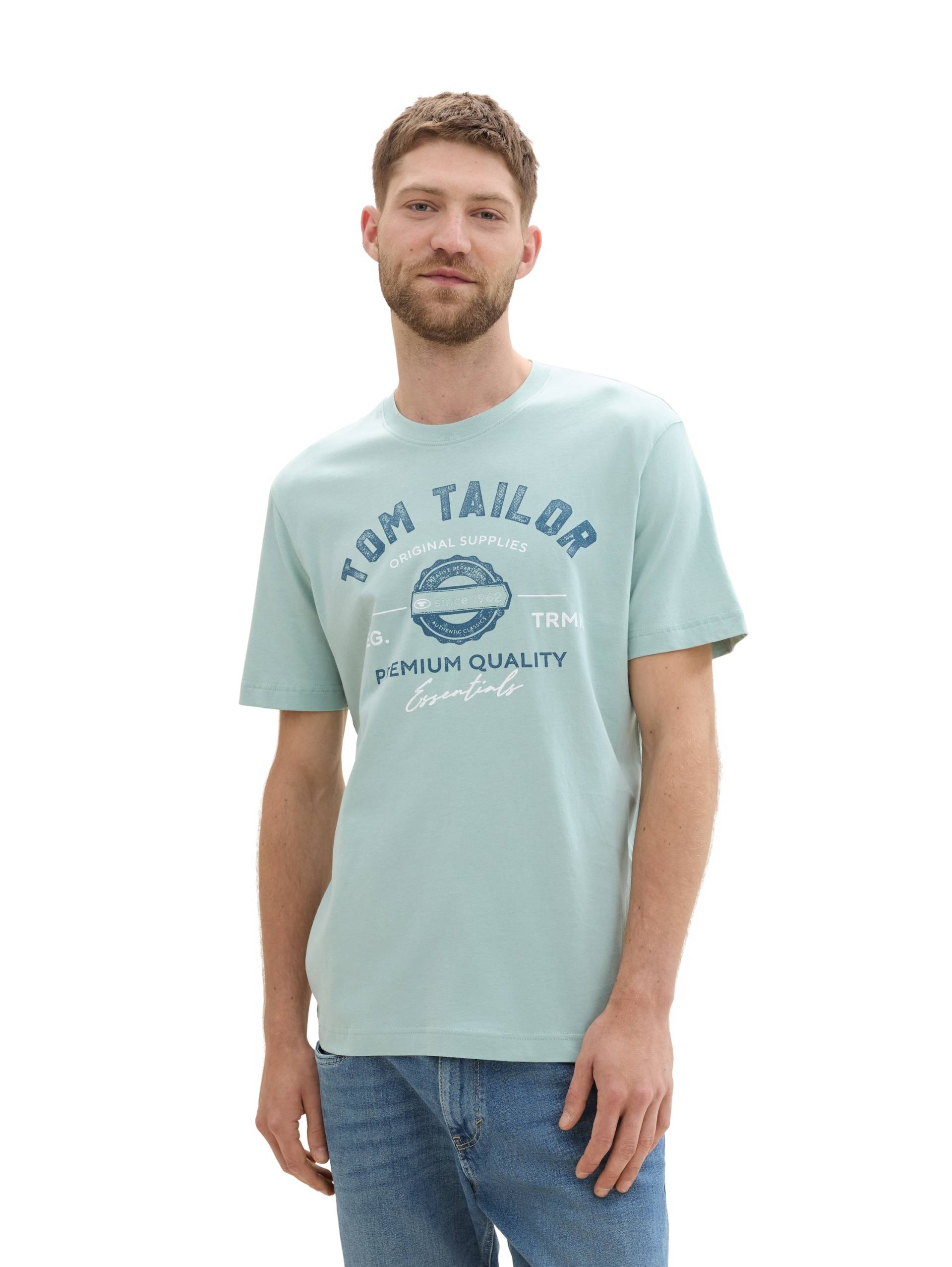 TOM TAILOR T-Shirt, mit grossem Logofrontprint TOM TAILOR T-Shirt, mit grossem Logofrontprint von Tom Tailor