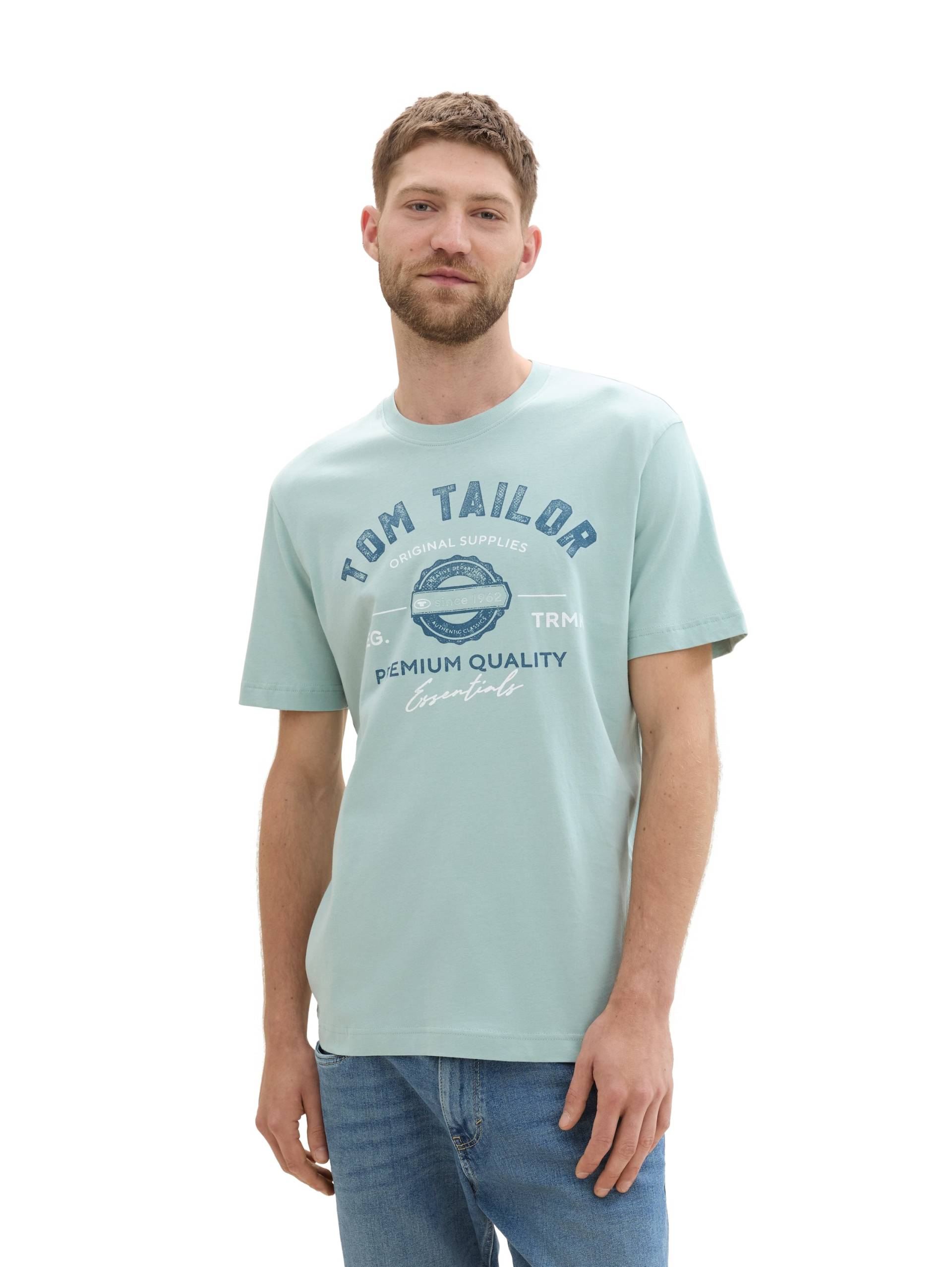 TOM TAILOR T-Shirt, mit grossem Logofrontprint von Tom Tailor