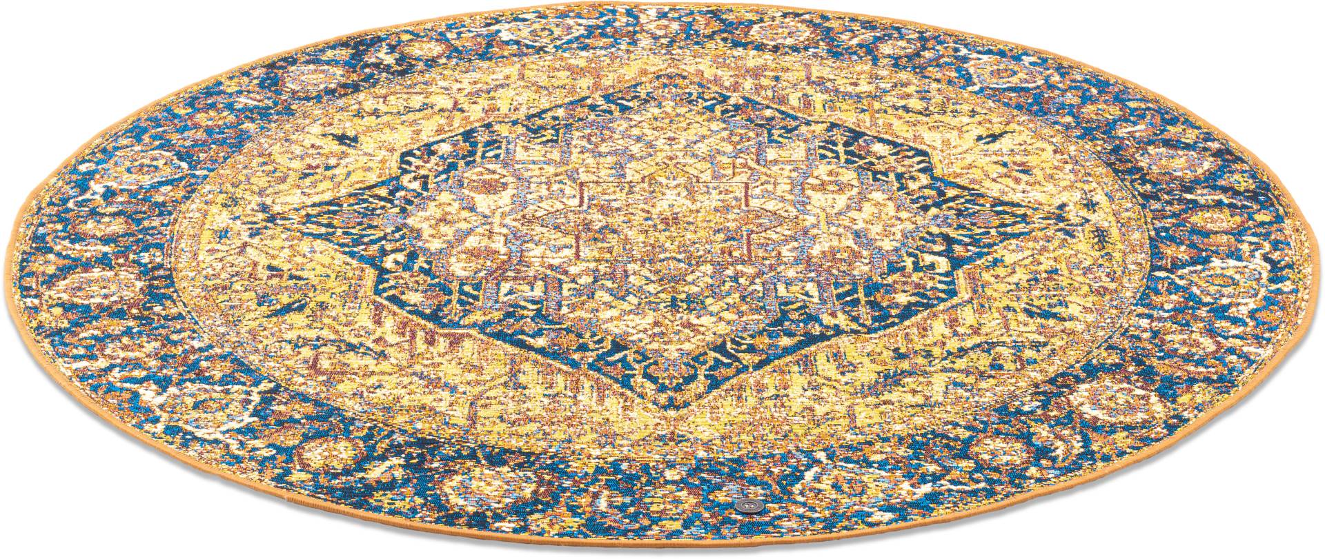 TOM TAILOR HOME Teppich »Funky Outdoor Orient One«, rund, 5 mm Höhe, Flachgewebe, Orient-Optik, In- und Outdoor geeignet, Wohnzimmer TOM TAILOR HOME Teppich »Funky Outdoor Orient One«, rund, 5 mm Höhe, Flachgewebe, Orient-Optik, In- und Outdoor geeignet, Wohnzimmer von TOM TAILOR HOME