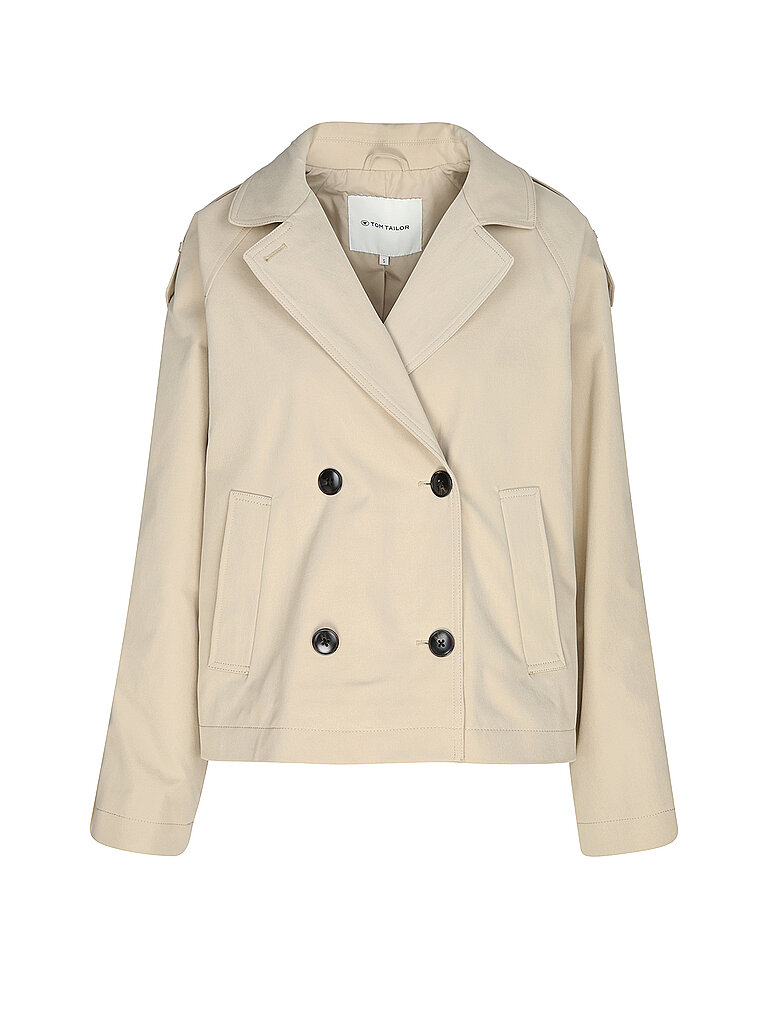 TOM TAILOR Trenchcoat beige | L von Tom Tailor