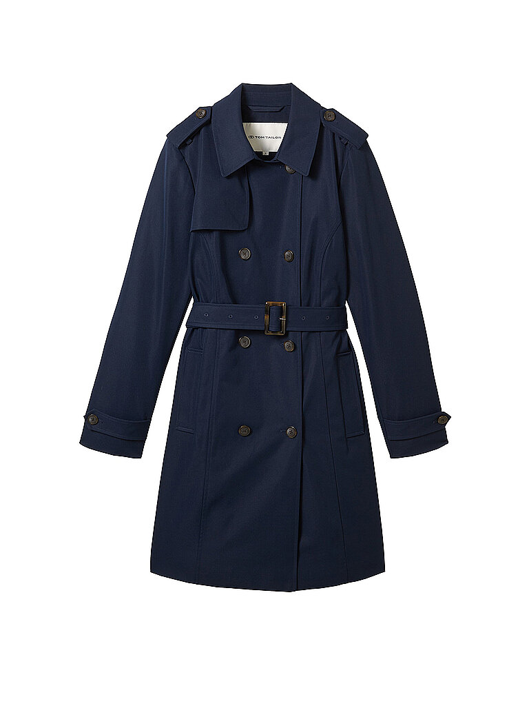 TOM TAILOR Trenchcoat  blau | XS von Tom Tailor