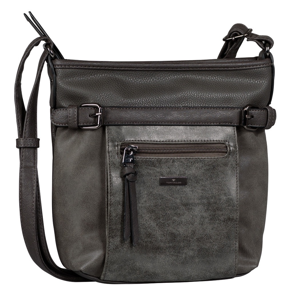 TOM TAILOR Umhängetasche »JUNA«, mit Details in Metallic Optik TOM TAILOR Umhängetasche »JUNA«, mit Details in Metallic Optik von Tom Tailor