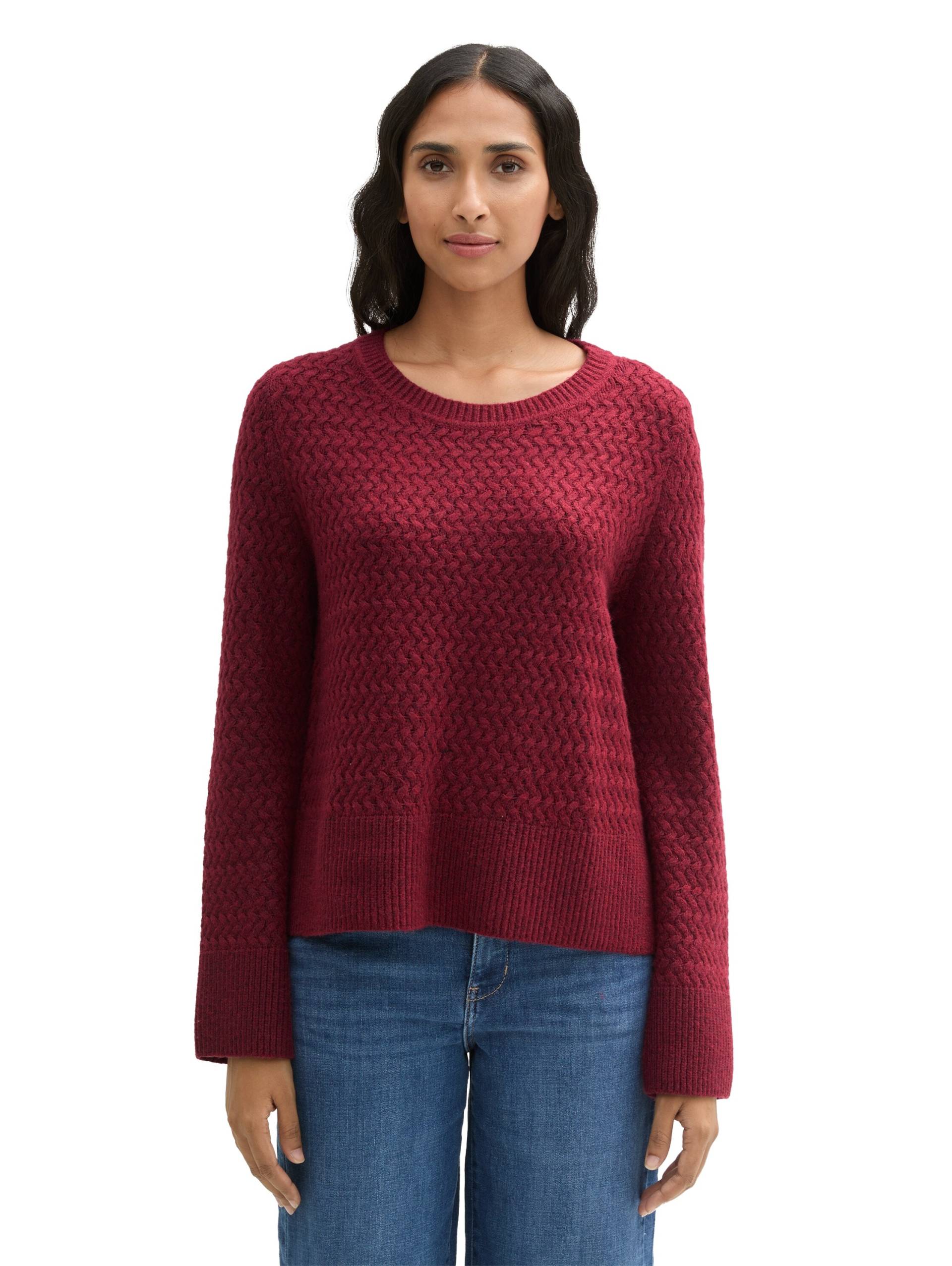 TOM TAILOR Strickpullover, mit Seitenschlitzen TOM TAILOR Strickpullover, mit Seitenschlitzen von Tom Tailor