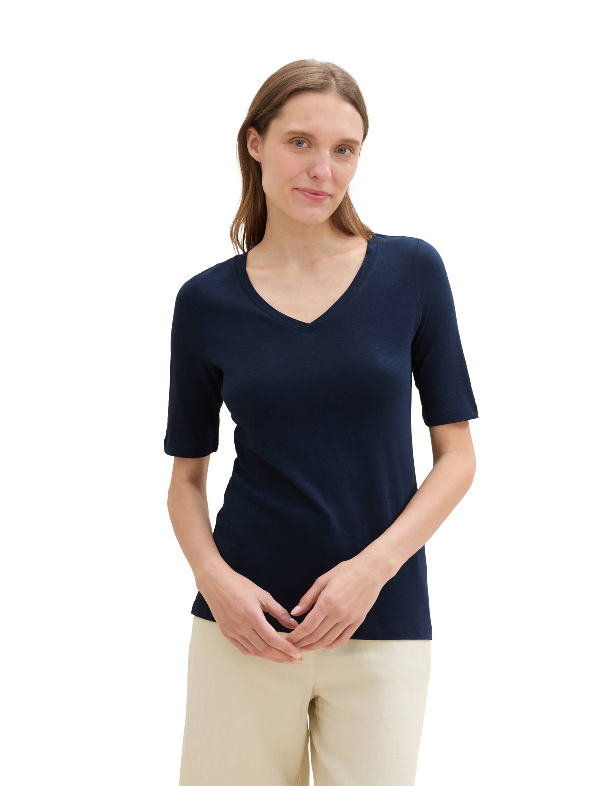 TOM TAILOR V-Shirt, mit Bio-Baumwolle TOM TAILOR V-Shirt, mit Bio-Baumwolle von Tom Tailor