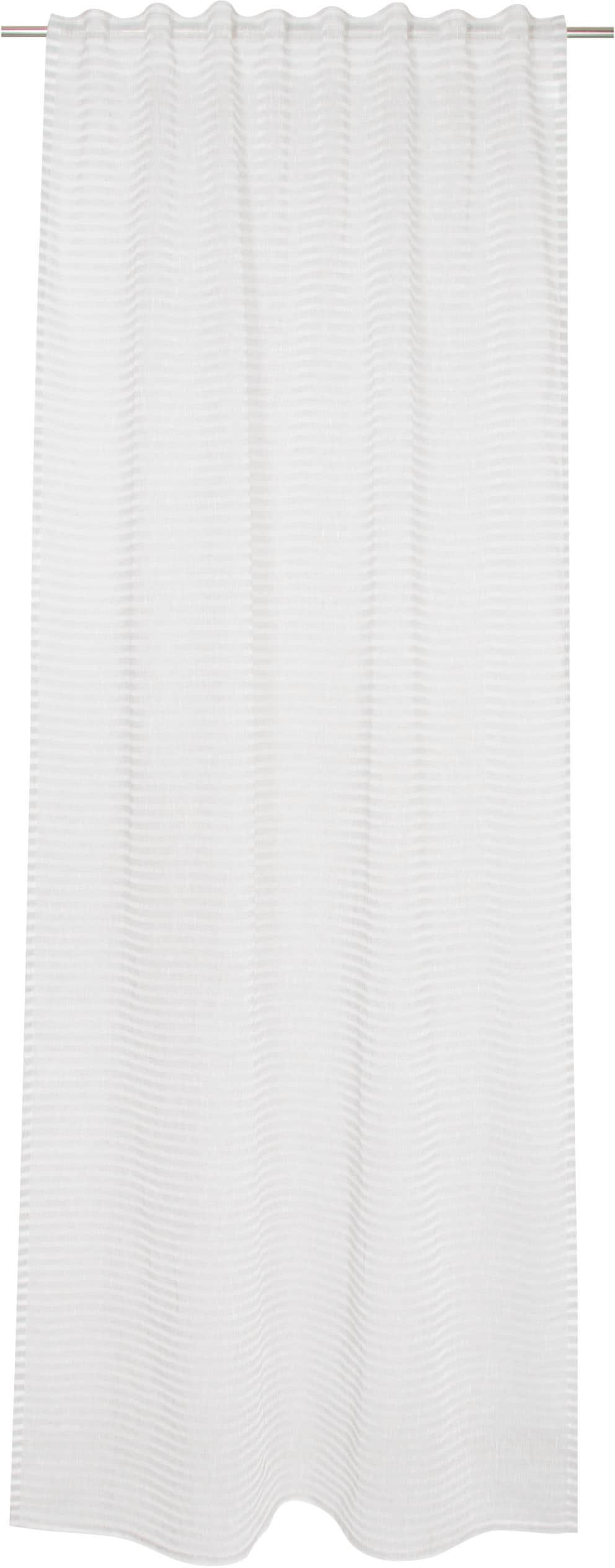 TOM TAILOR HOME Vorhang »Natural Stripe«, (1 St.), transparent von TOM TAILOR HOME