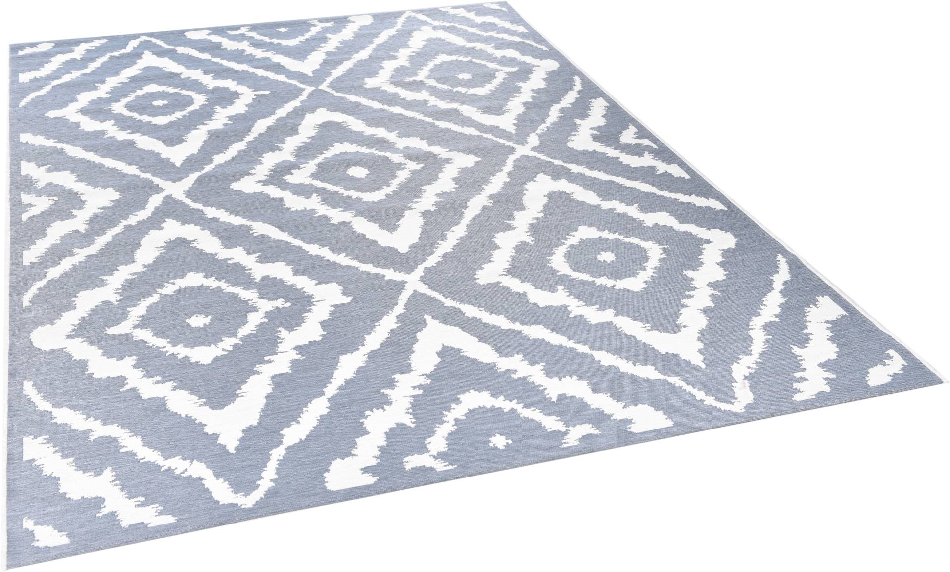 TOM TAILOR HOME Teppich »Garden Pattern«, rechteckig, 3 mm Höhe, Flachgewebe, modernes Rauten Design, In- und Outdoor geeignet TOM TAILOR HOME Teppich »Garden Pattern«, rechteckig, 3 mm Höhe, Flachgewebe, modernes Rauten Design, In- und Outdoor geeignet von TOM TAILOR HOME