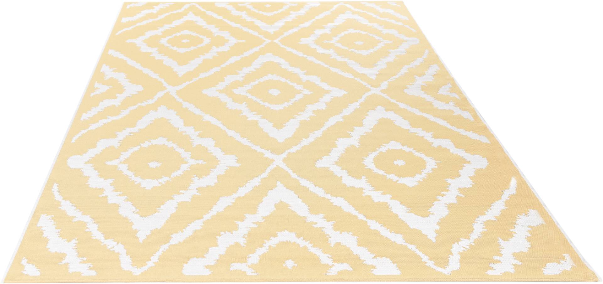 TOM TAILOR HOME Teppich »Garden Pattern«, rechteckig, 3 mm Höhe, Flachgewebe, modernes Rauten Design, In- und Outdoor geeignet TOM TAILOR HOME Teppich »Garden Pattern«, rechteckig, 3 mm Höhe, Flachgewebe, modernes Rauten Design, In- und Outdoor geeignet von TOM TAILOR HOME